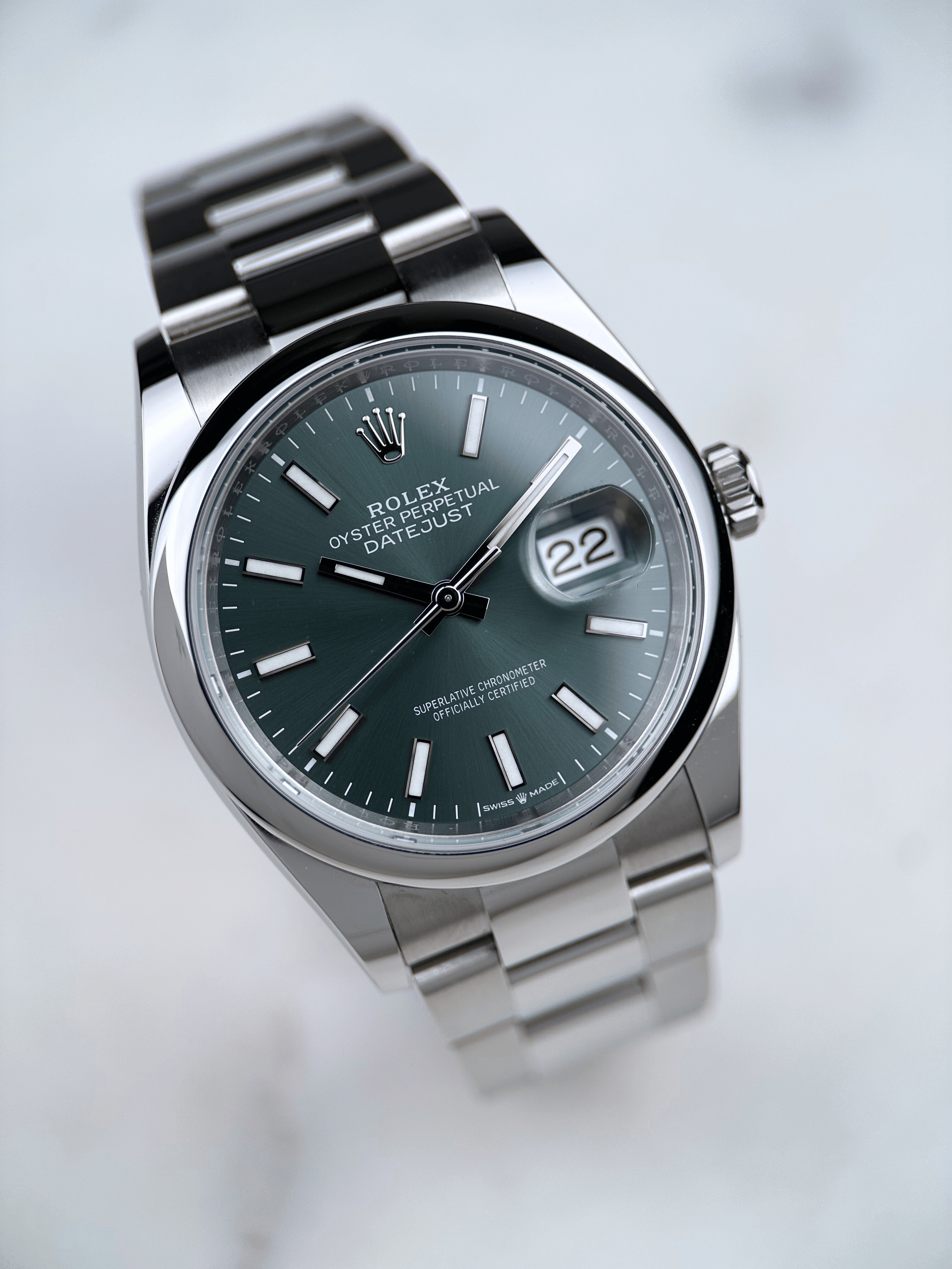 Rolex Datejust 36 Mint 126200 Fullset 2026