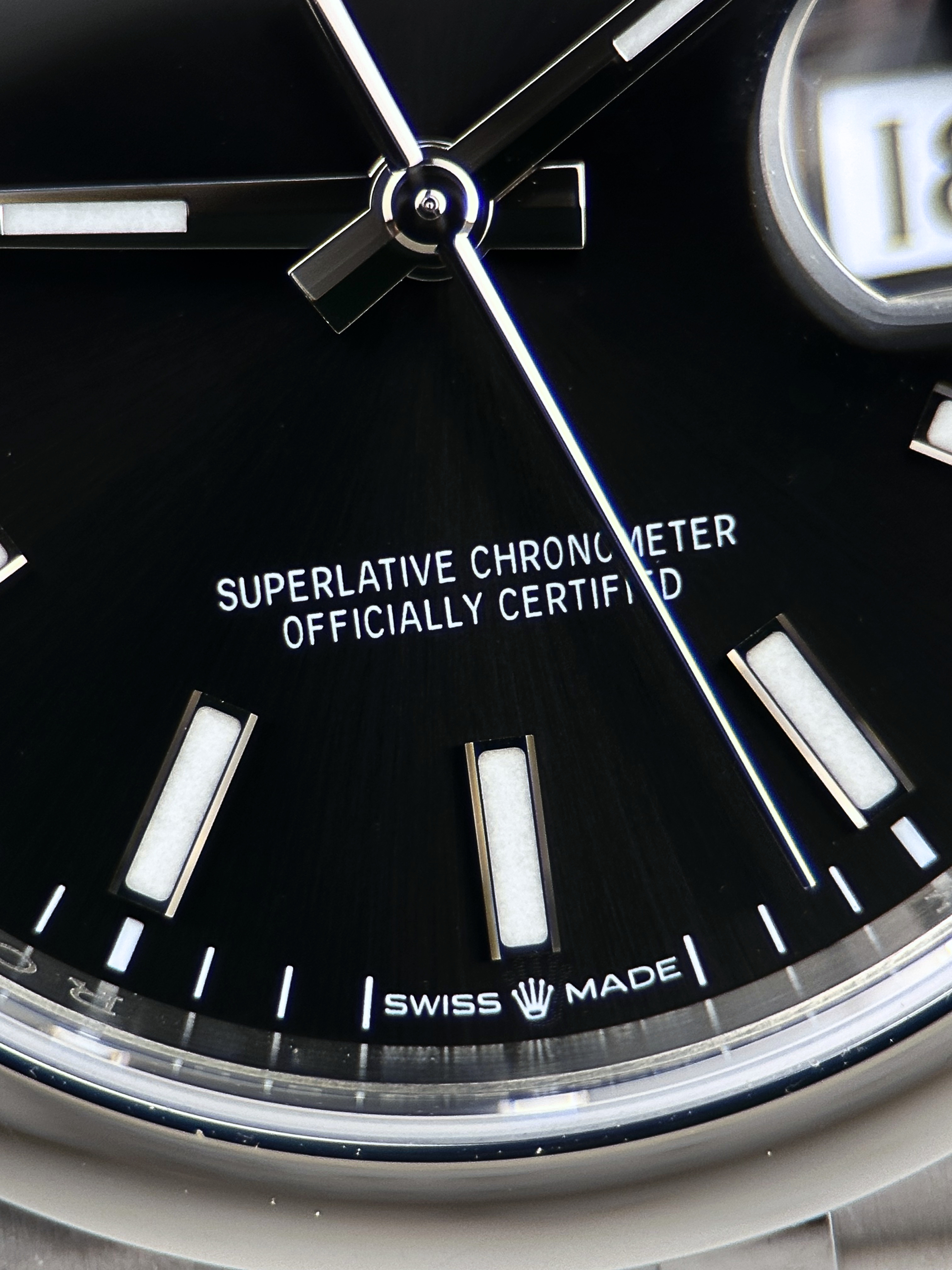 Rolex Datejust 36 Schwarz 126200 Fullset 2021