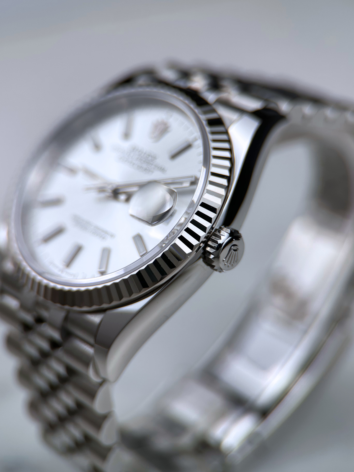 Rolex Datejust 36 Silber Index 126234 Fullset 2024