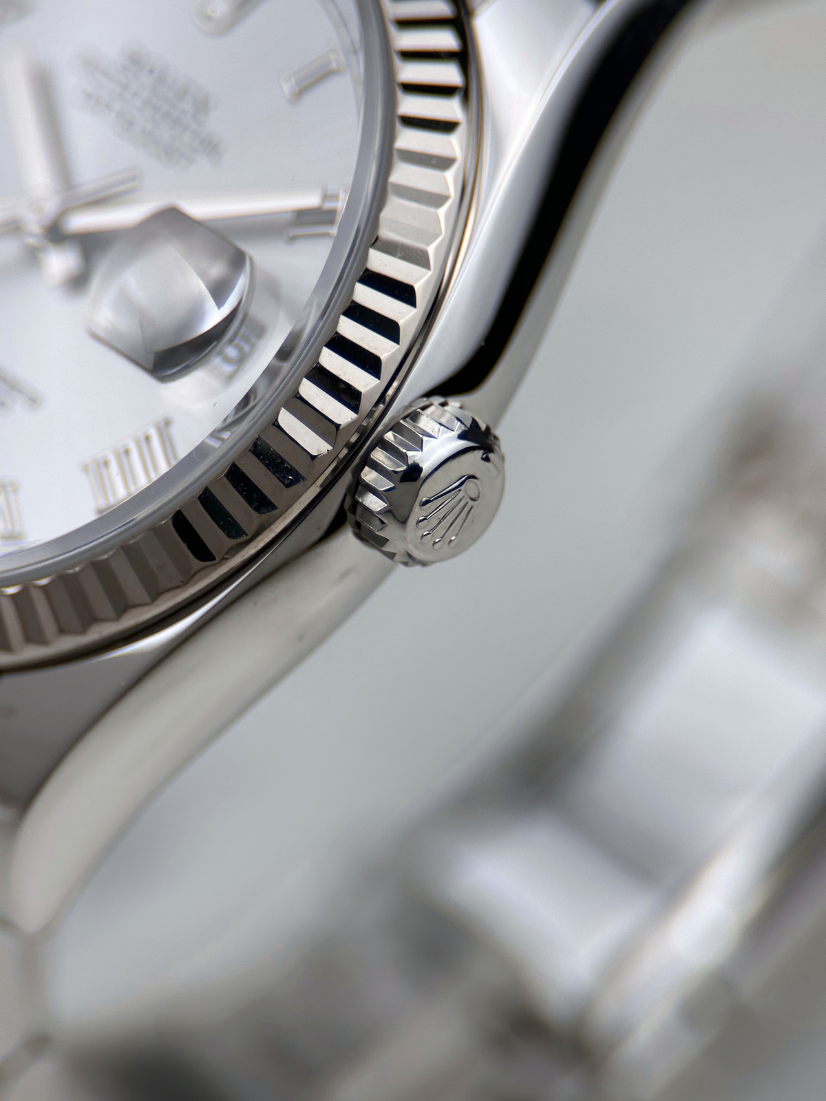 Rolex Datejust 36 Silber Römisch 116234 Fullset 2014