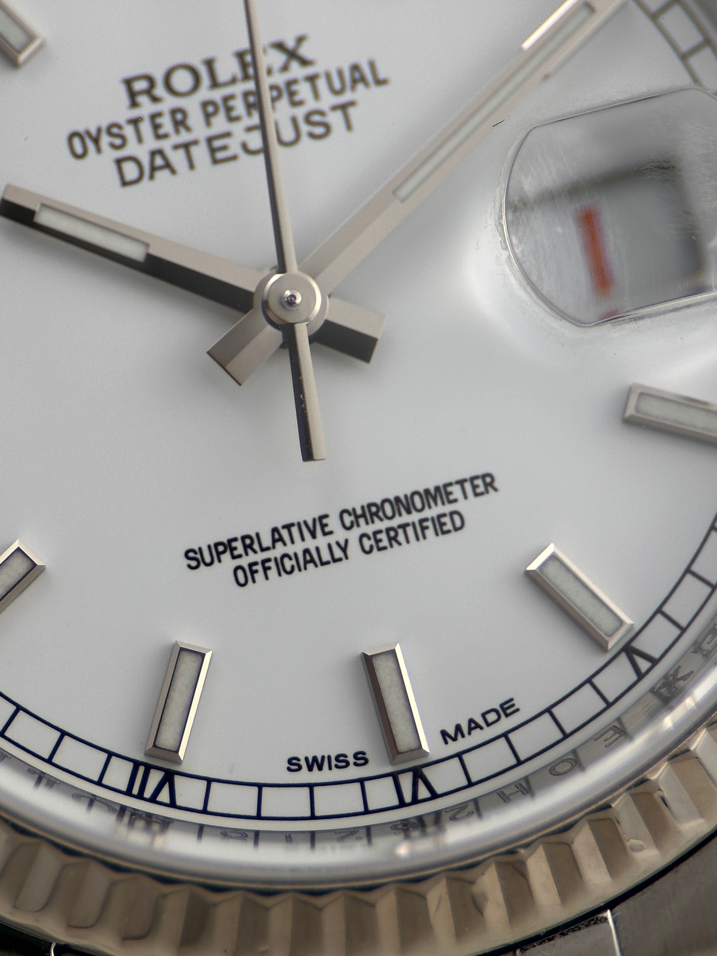 Rolex Datejust Weiß 116234 Fullset 2013