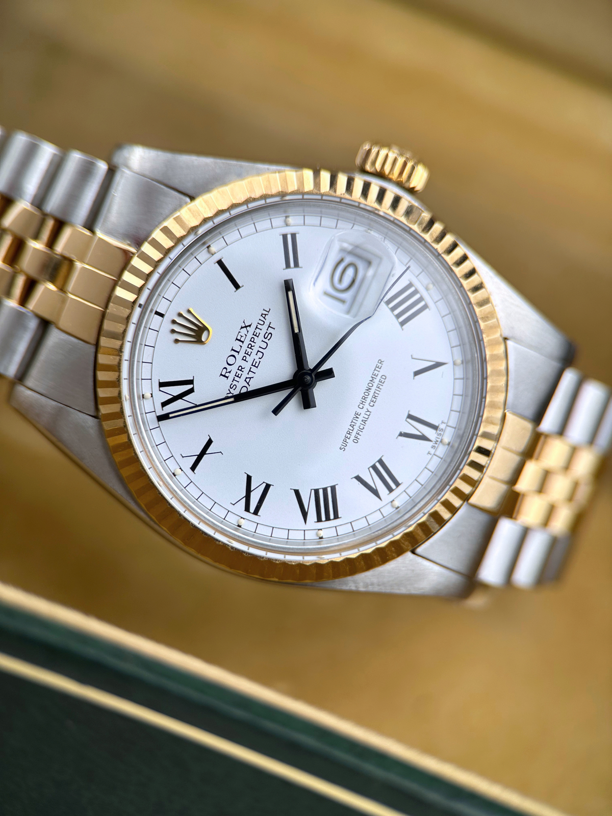Rolex Datejust 36 "Buckley" 16030 Fullset 1983