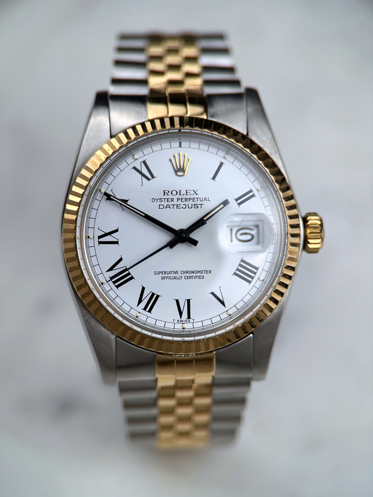 Rolex Datejust 36 "Buckley" 16030 Fullset 1983
