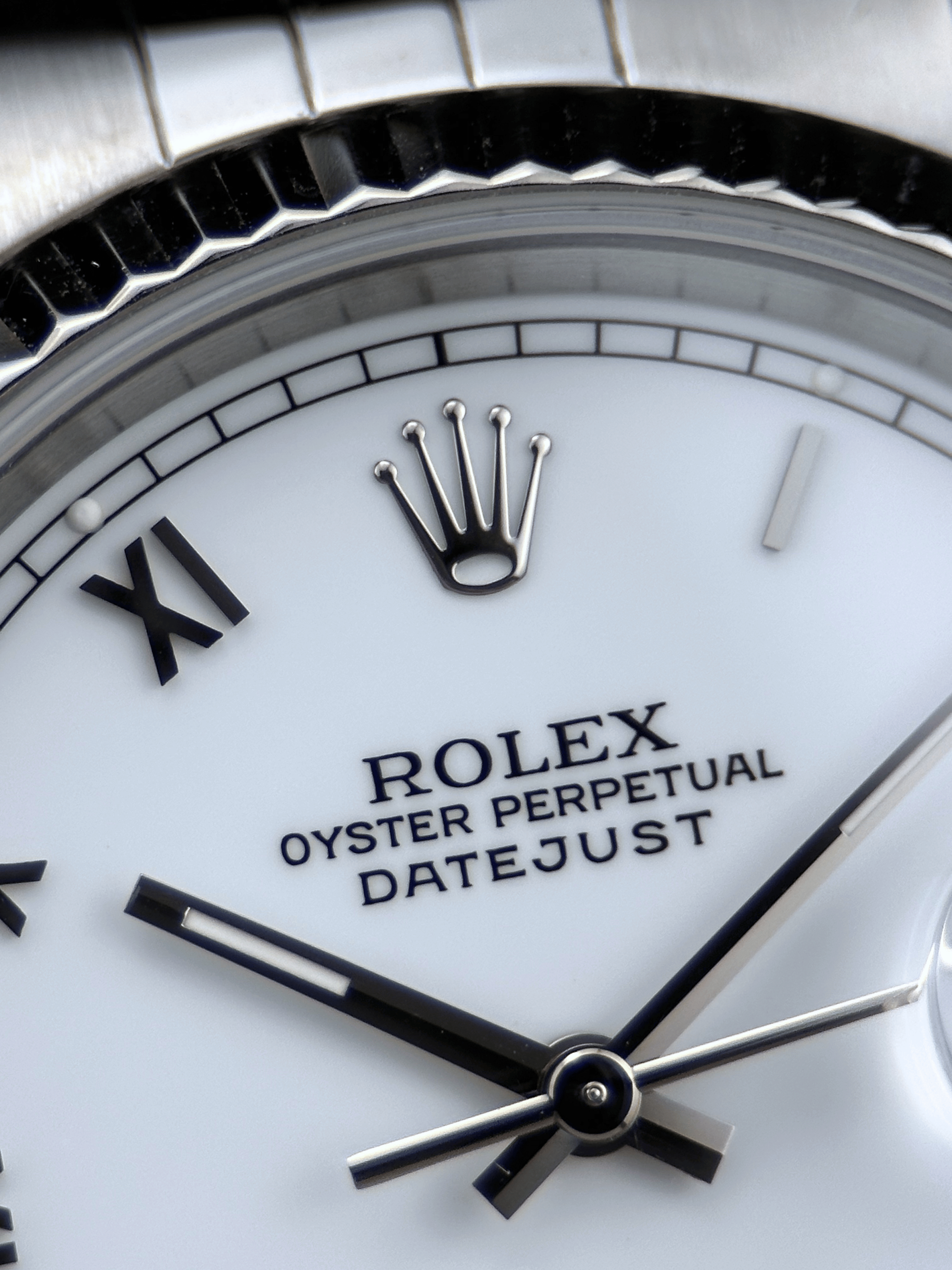 Rolex Datejust 36mm 16234 Weiß Römisch Fullset 1997