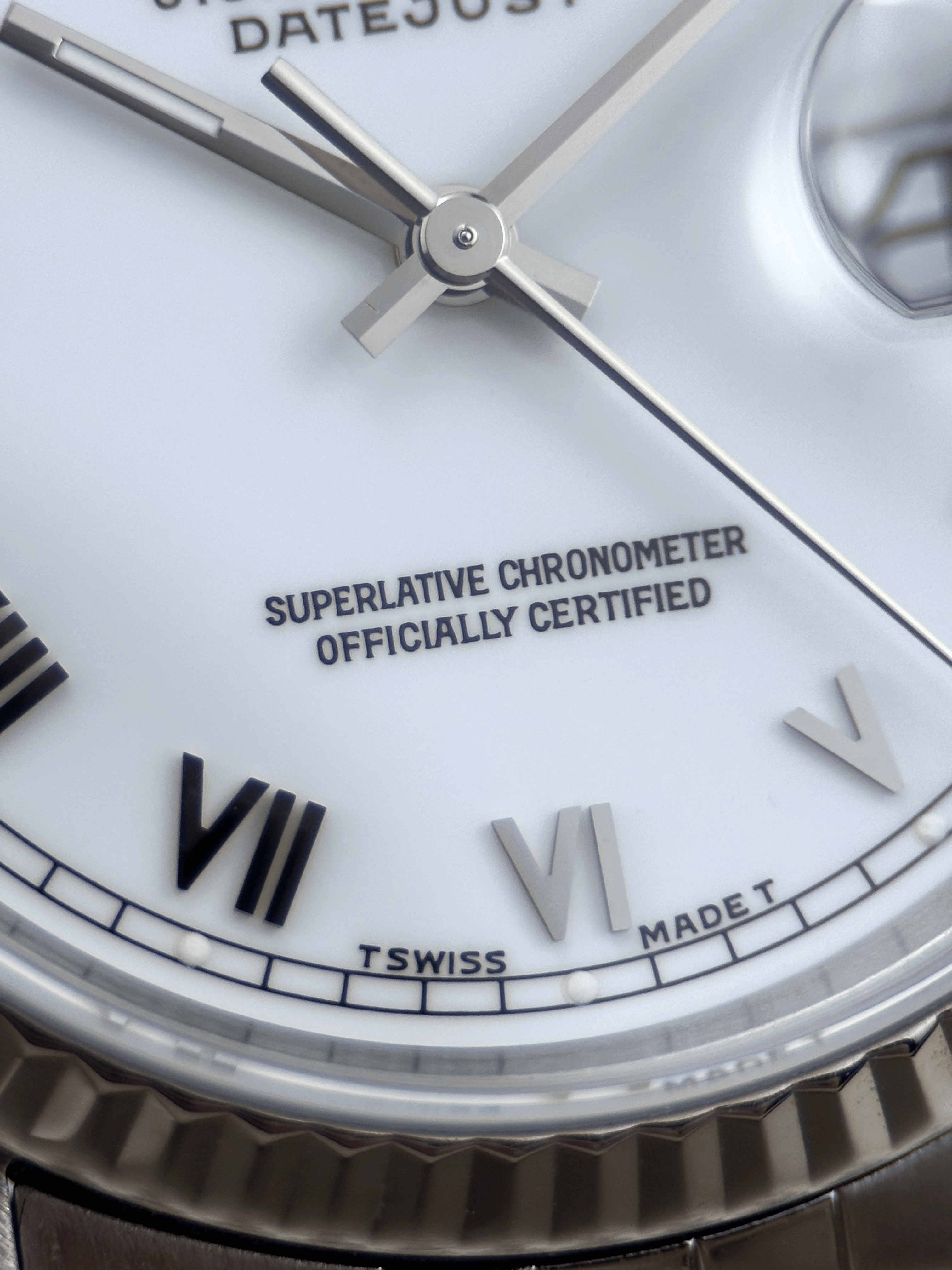 Rolex Datejust 36mm 16234 Weiß Römisch Fullset 1997