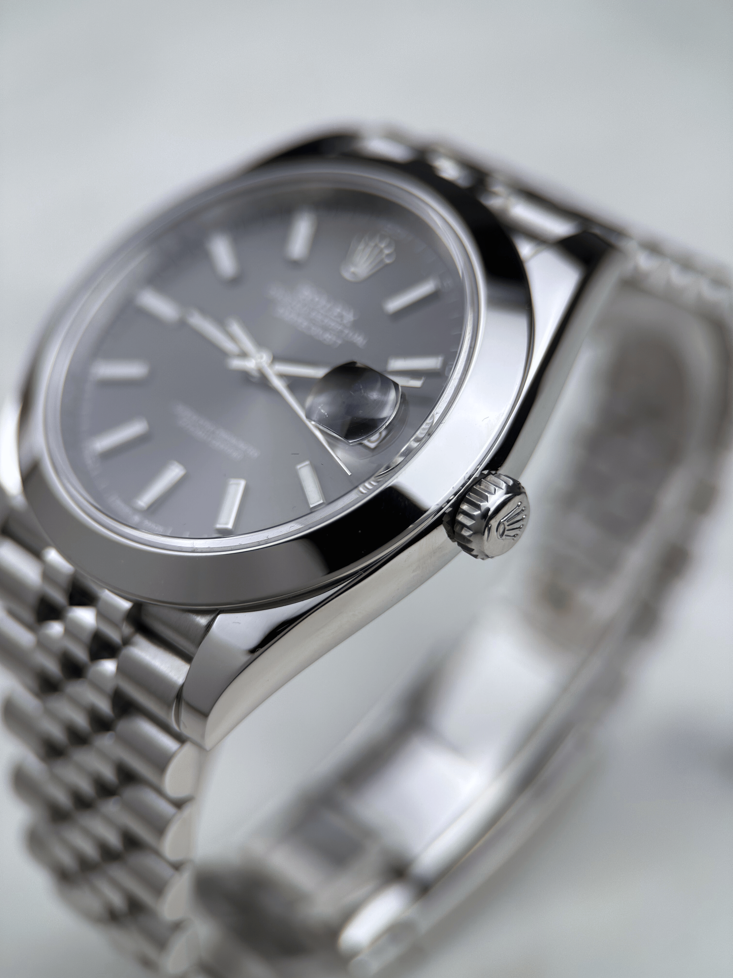Rolex Datejust 41 Rhodium 126300 Fullset 2018 Service 2026