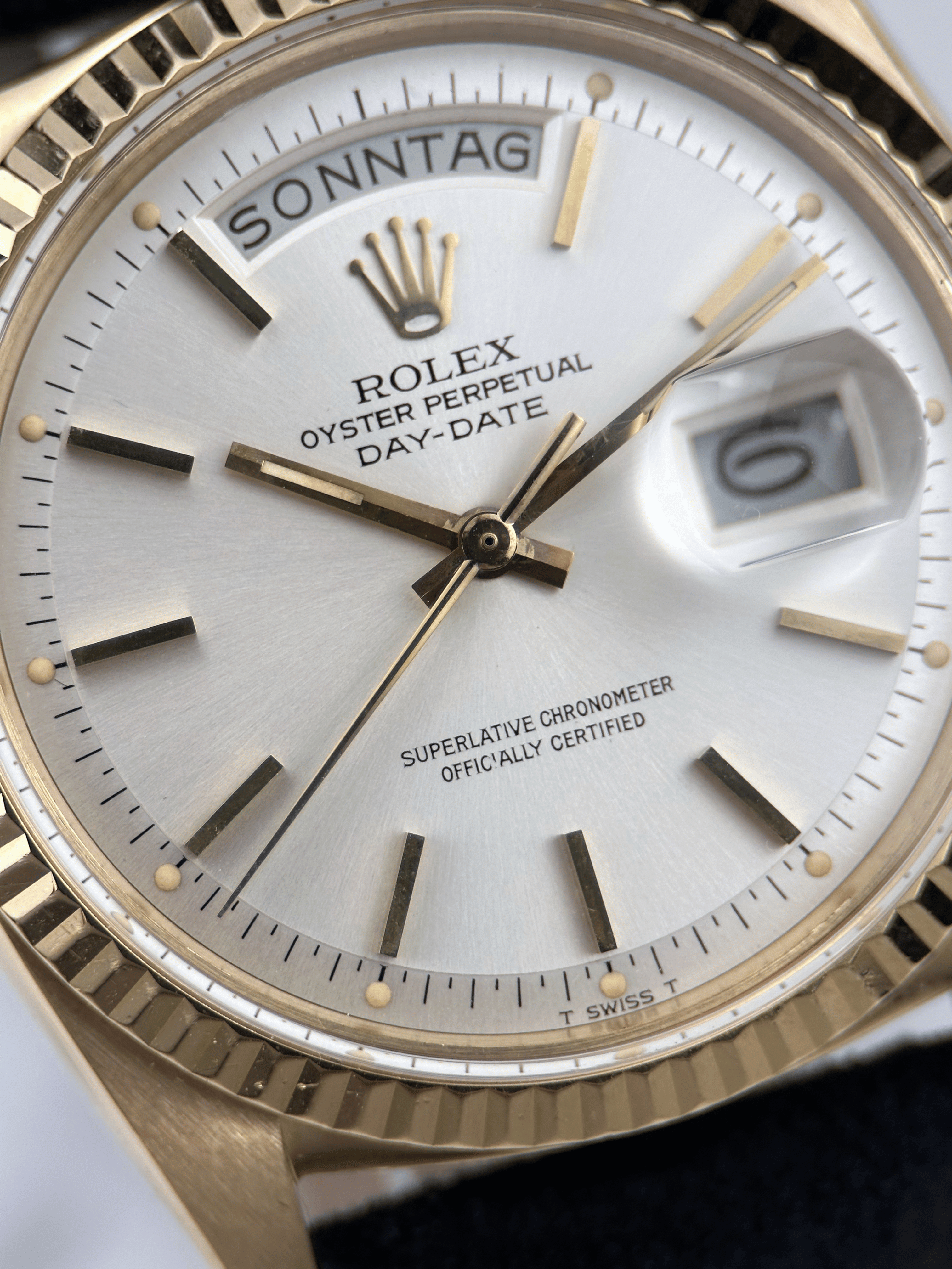 Rolex DayDate 36mm 1803 Silber 1971