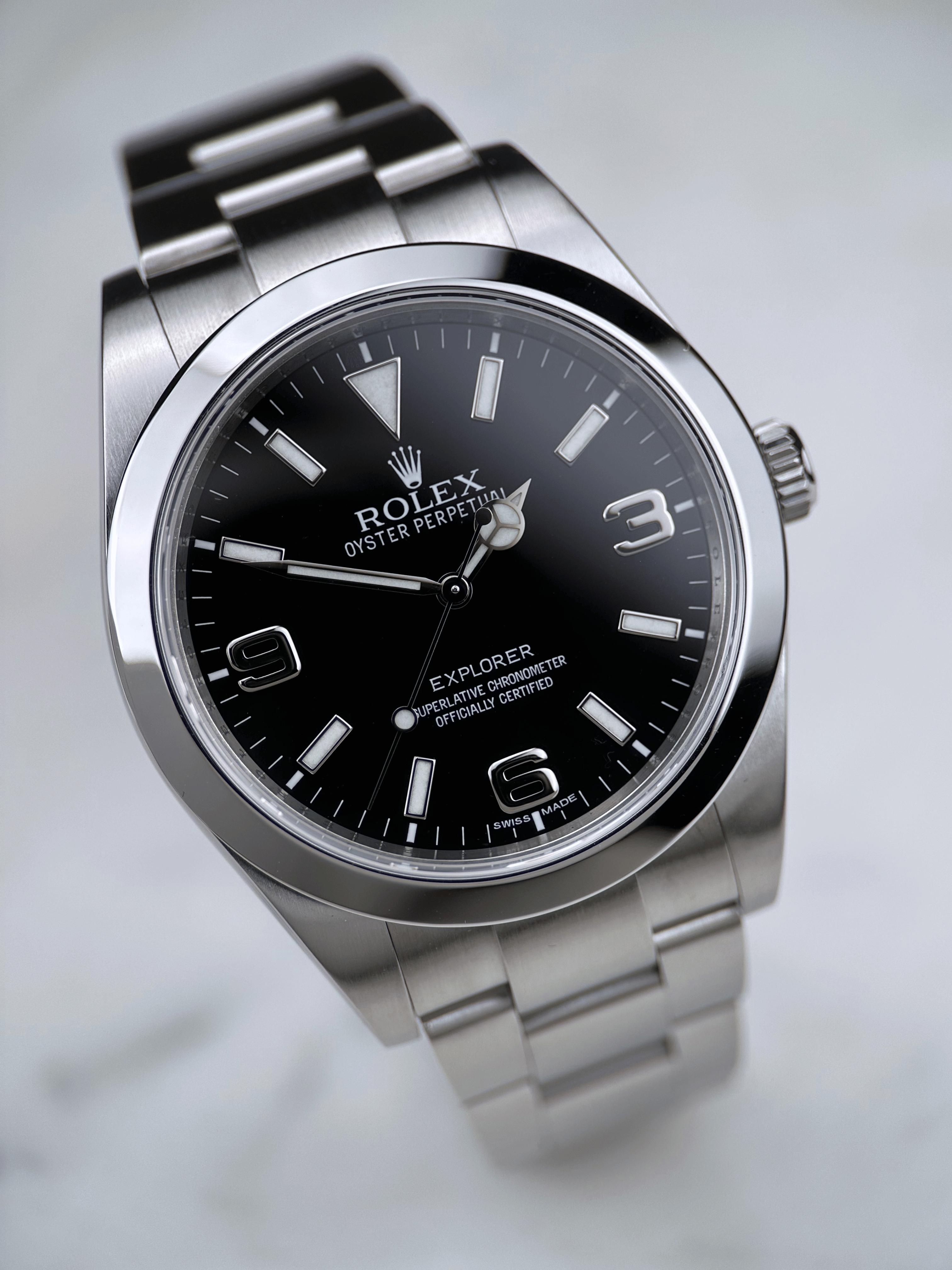 Rolex Explorer I 214270 Fullset 2012