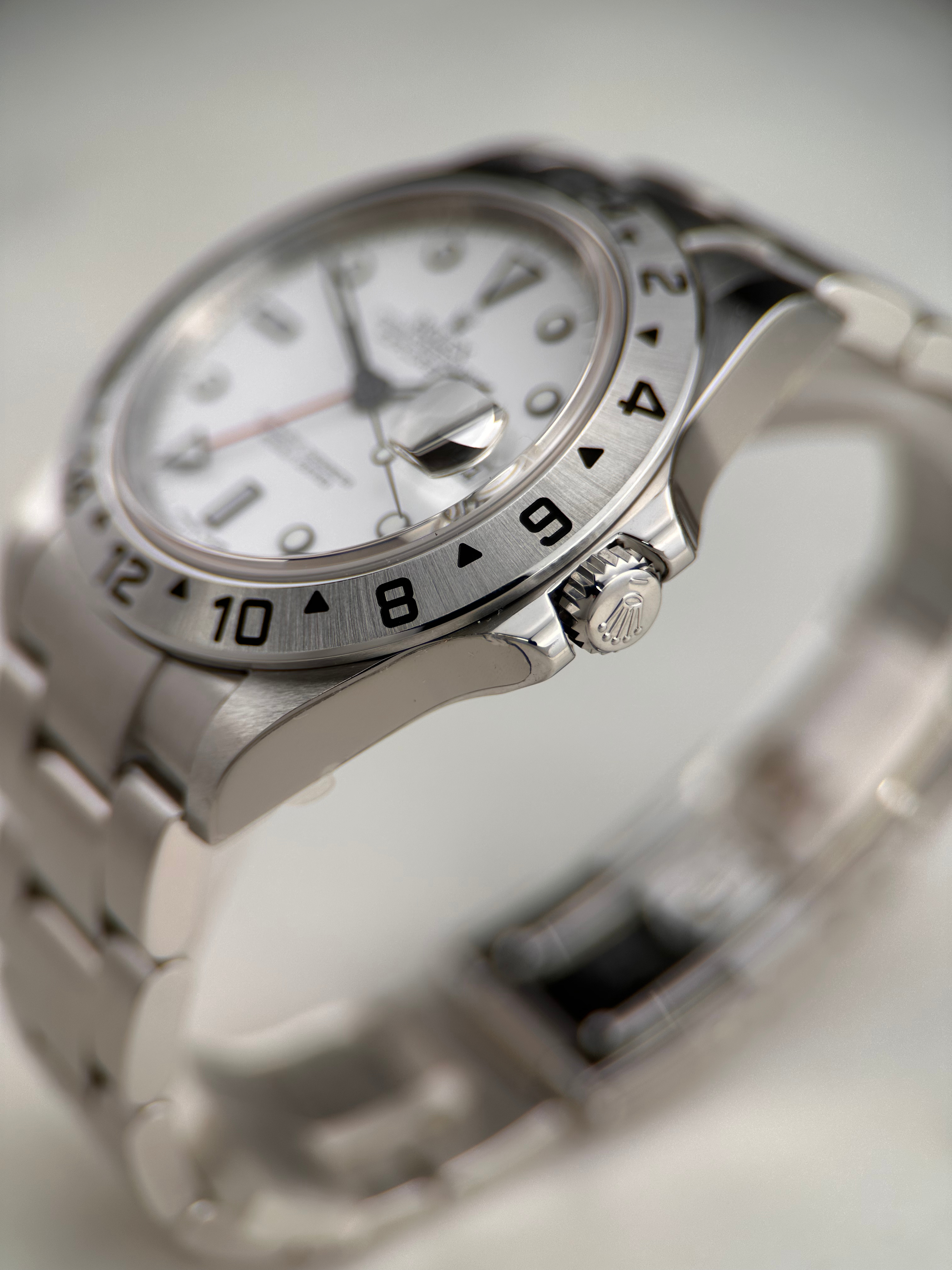 Rolex Explorer II 16570 Weiß "Full Sticker" Fullset 2012