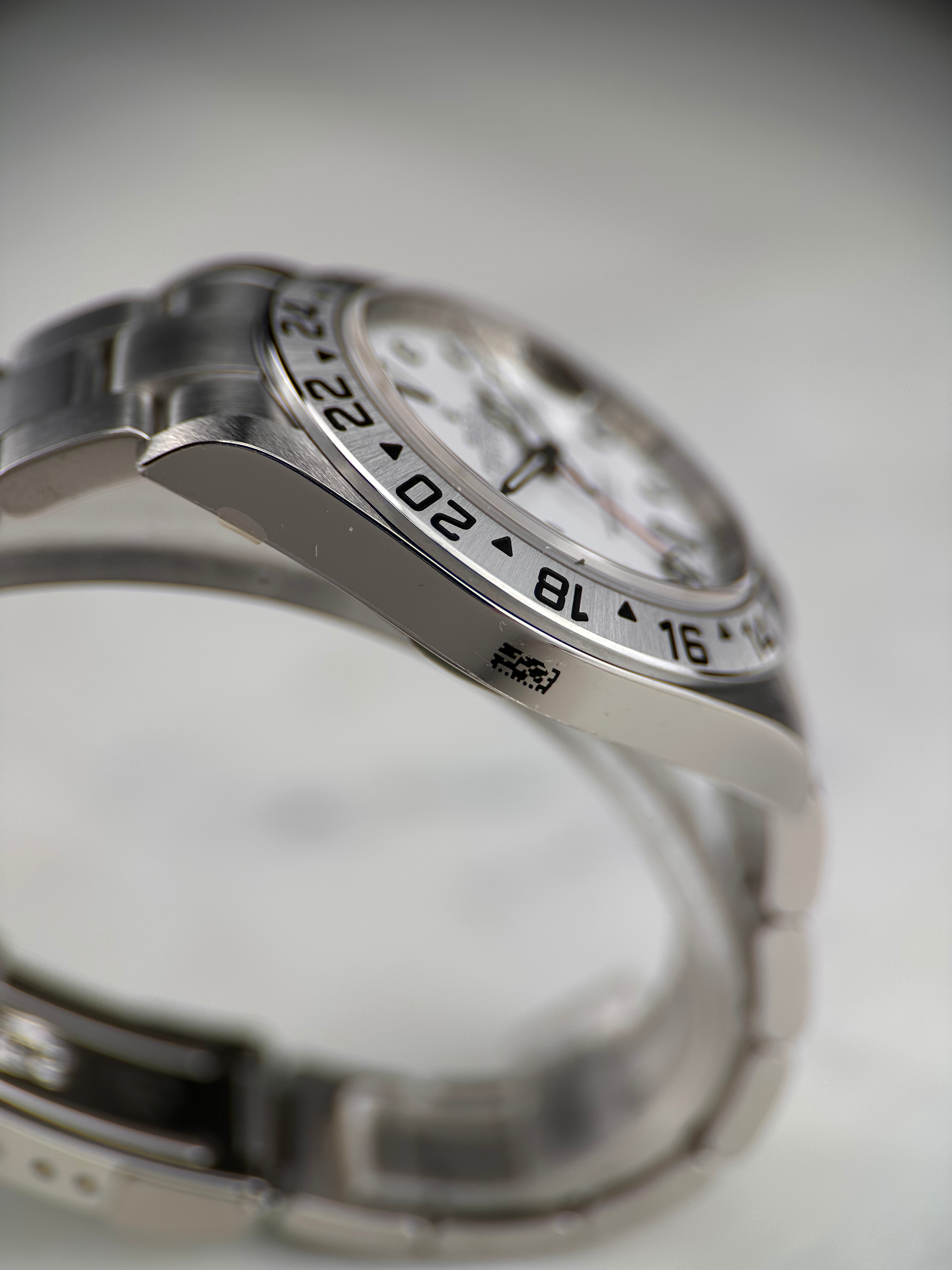 Rolex Explorer II 16570 Weiß "Full Sticker" Fullset 2012