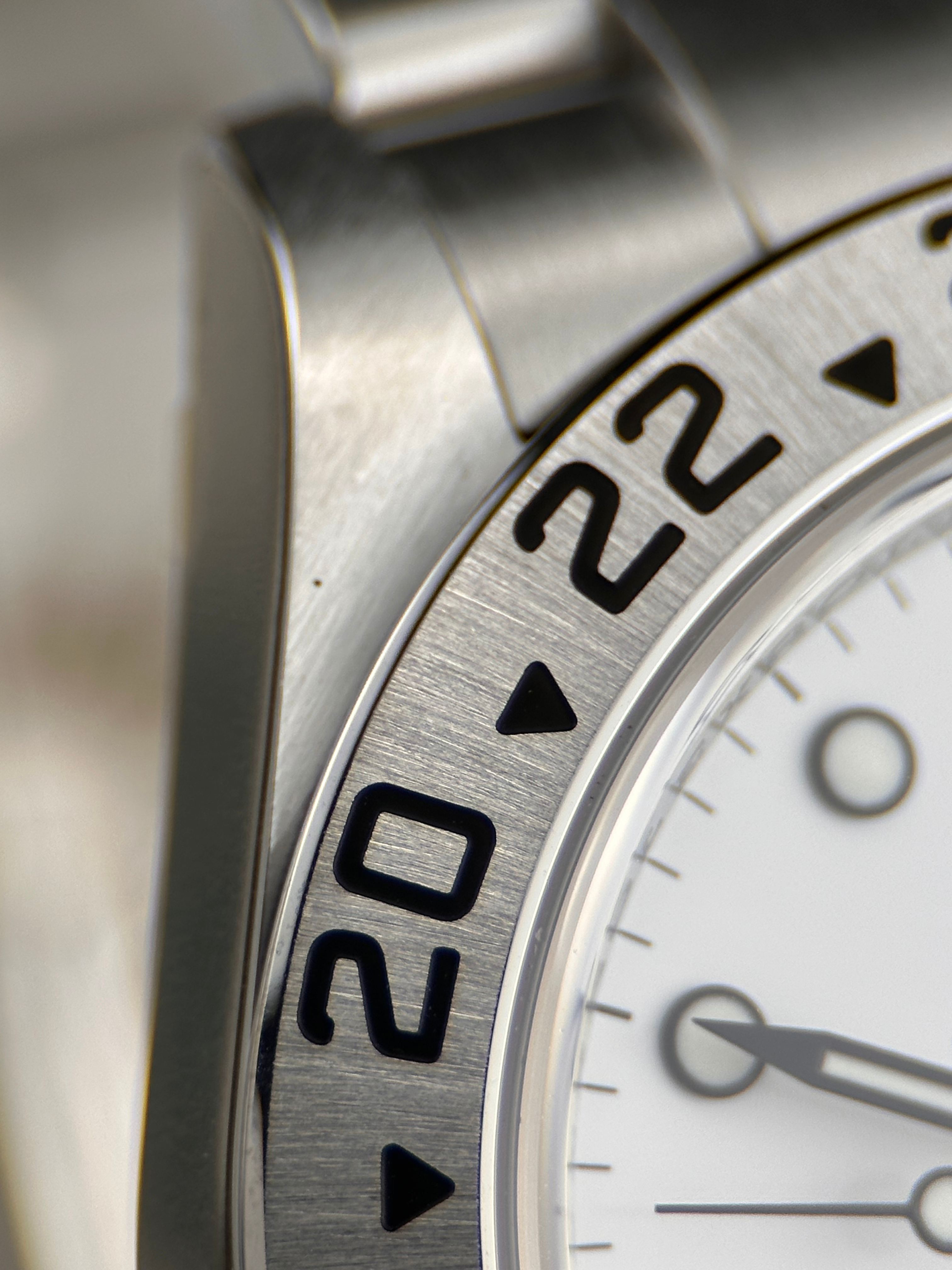 Rolex Explorer II 16570 Weiß "Full Sticker" Fullset 2012