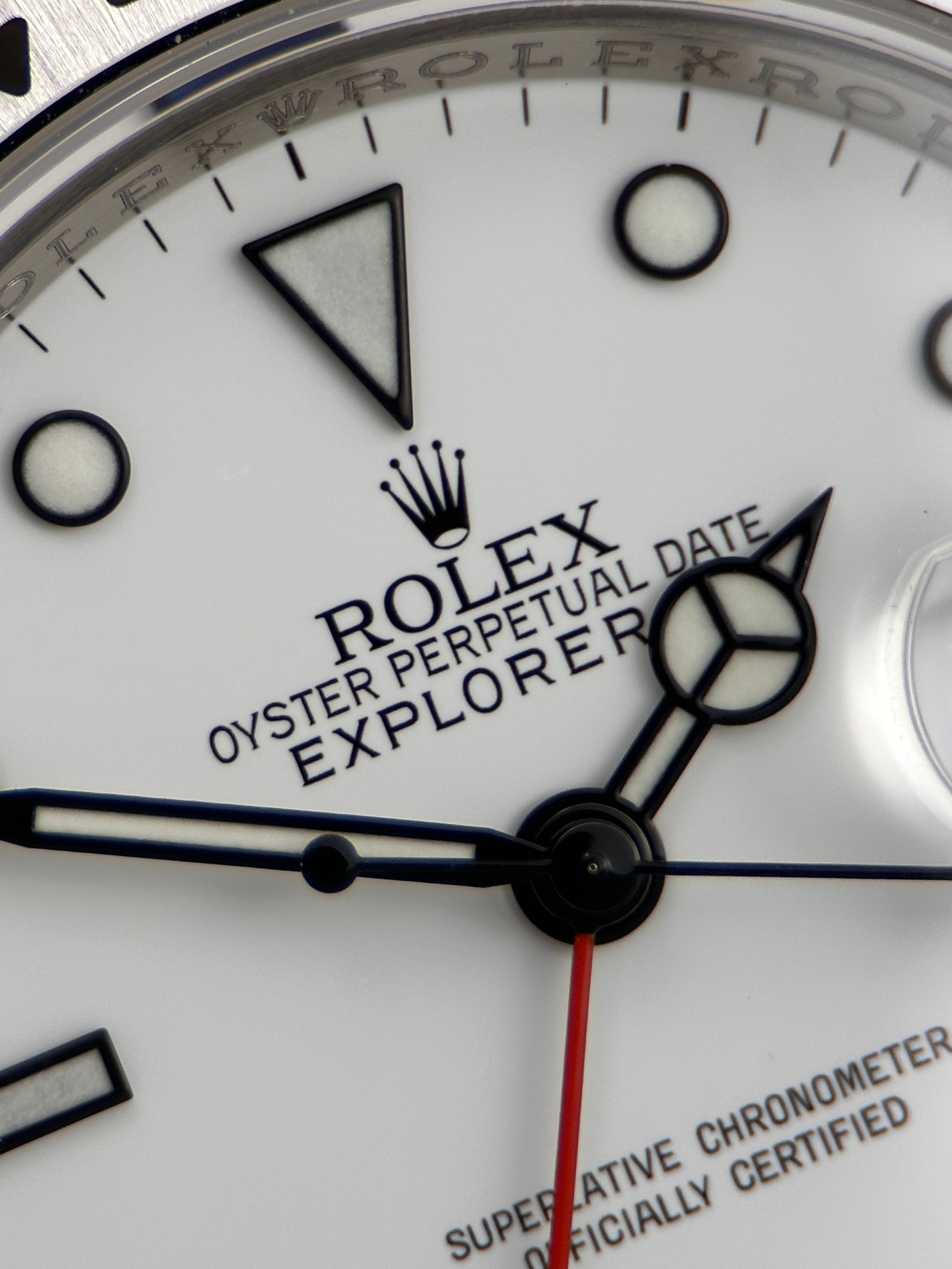Rolex Explorer II 16570 Weiß "Full Sticker" Fullset 2012