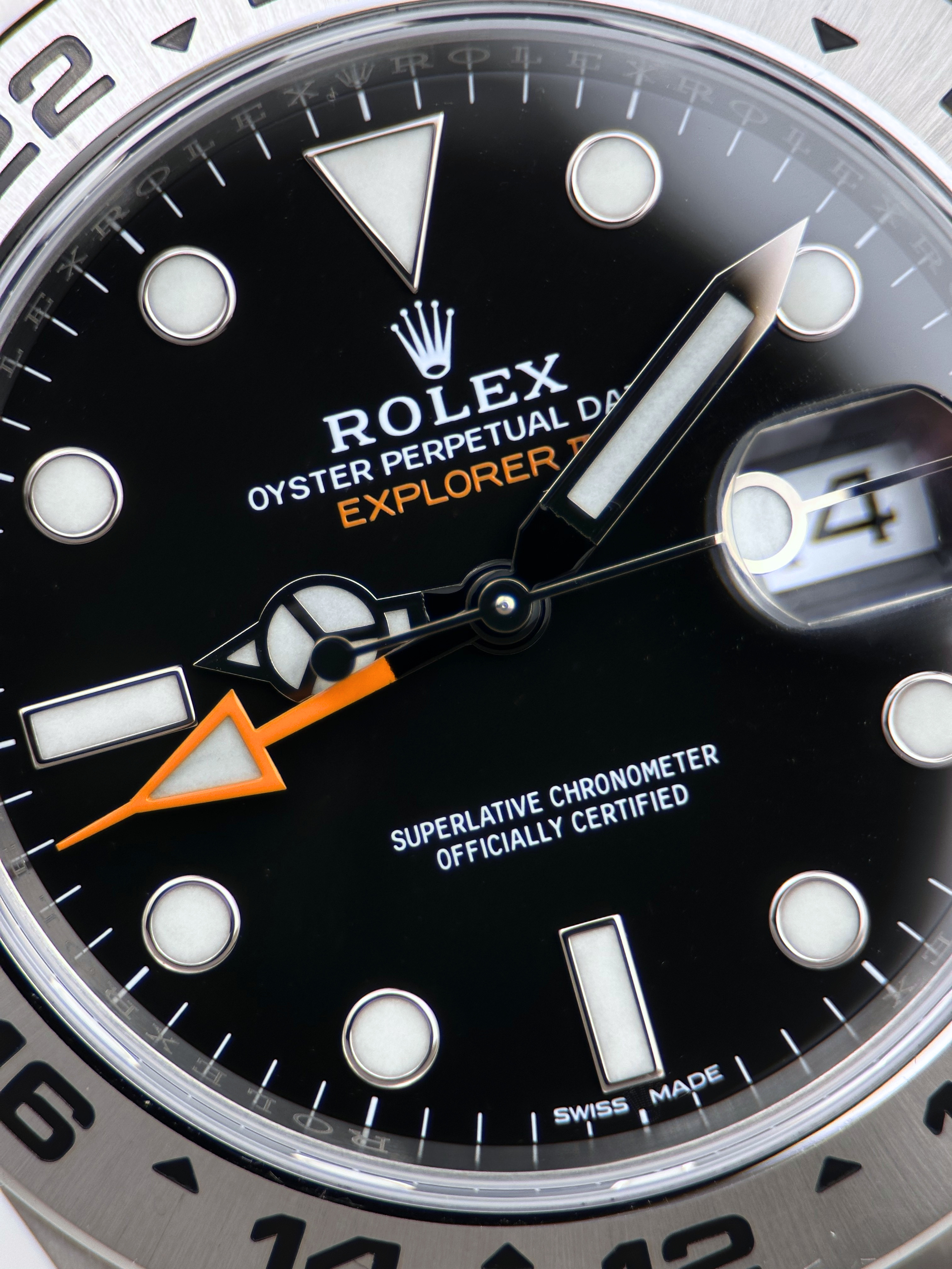 Rolex Explorer II Schwarz 216570 Fullset 2020