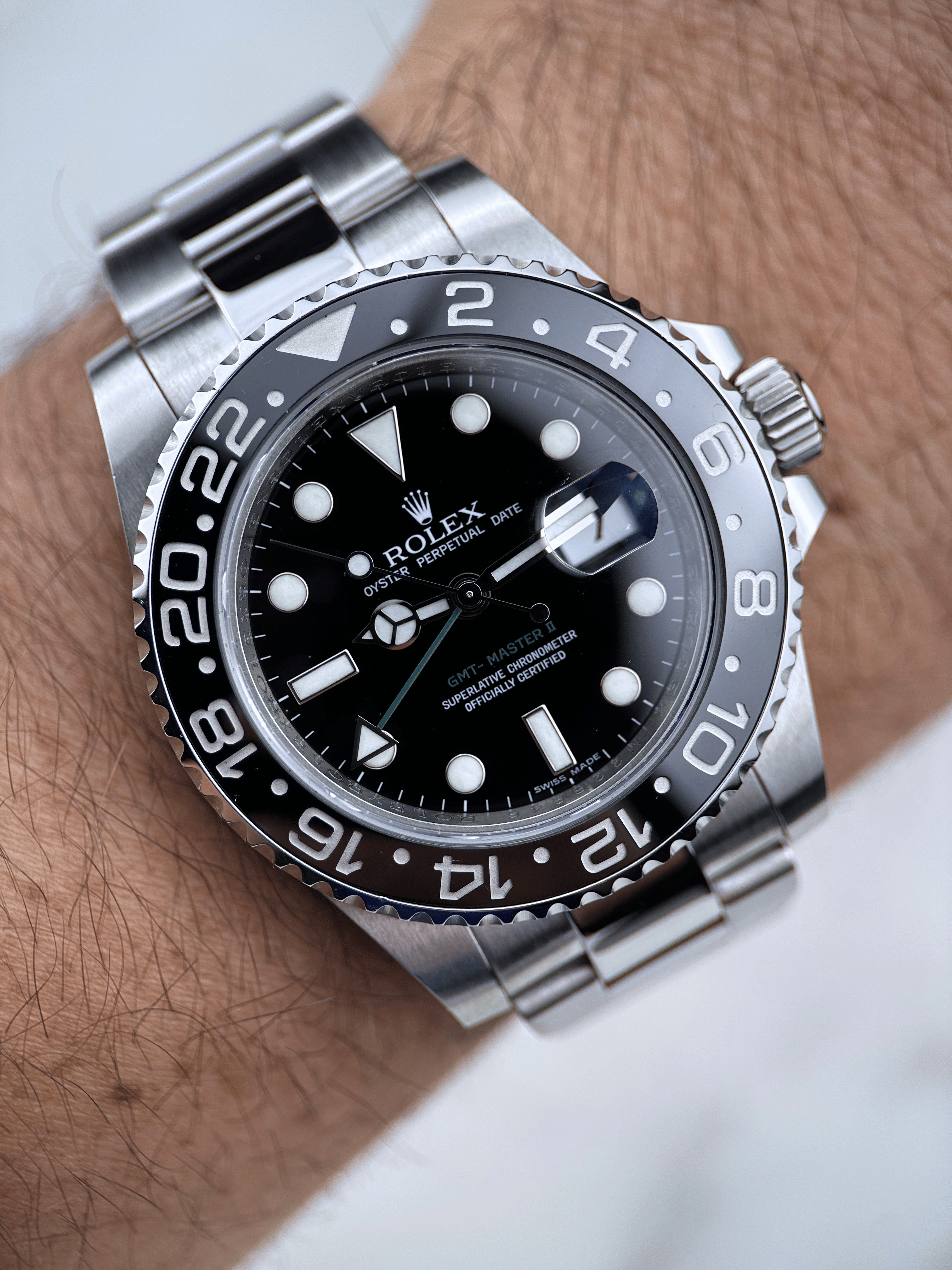 Rolex GMT Master II 116710LN Fullset 2008