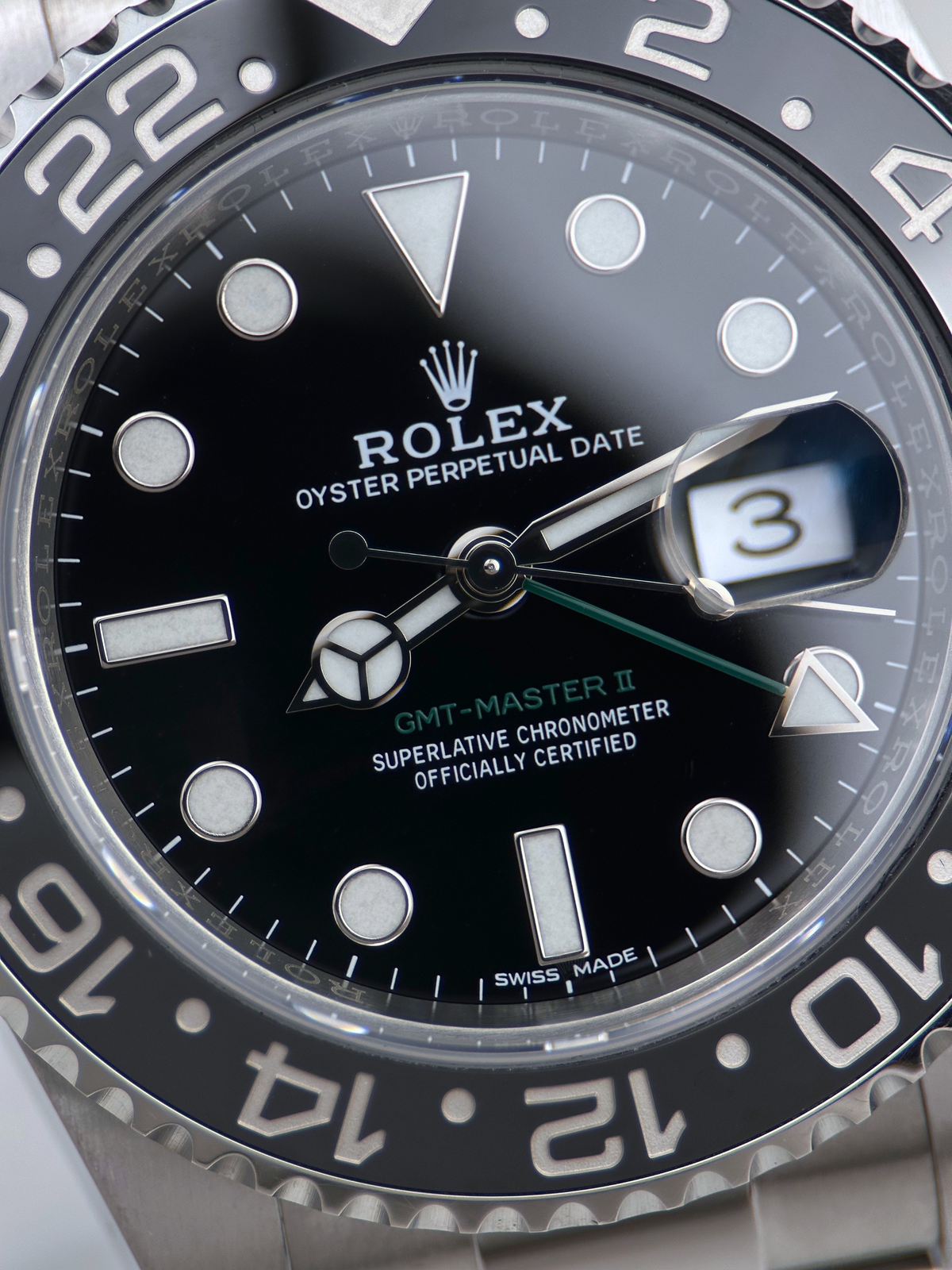 Rolex GMT Master II Schwarz 116710LN Fullset 2018