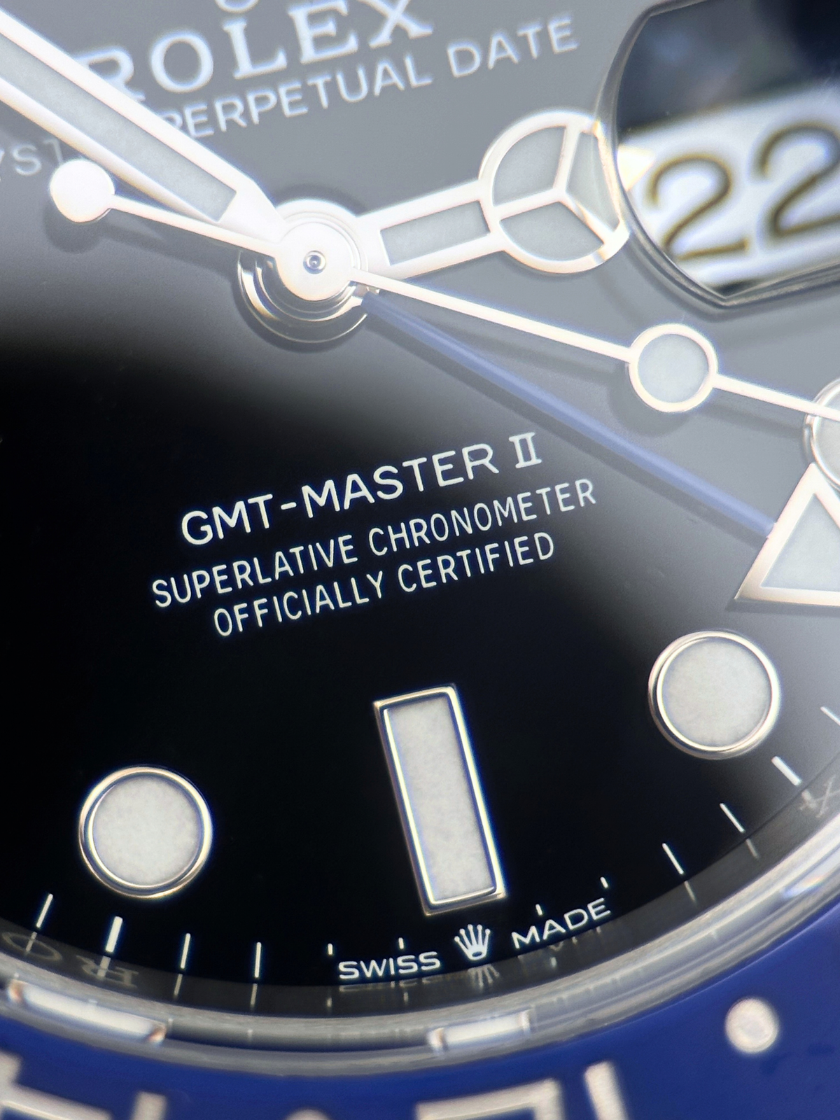 Rolex GMT Master II "Batgirl" 126710BLNR Fullset 2022