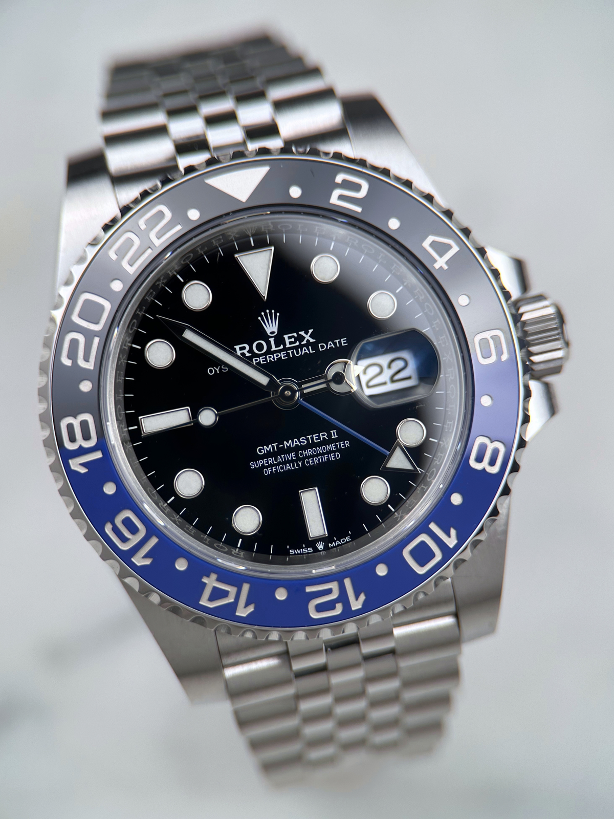 Rolex GMT Master II "Batgirl" 126710BLNR Fullset 2022