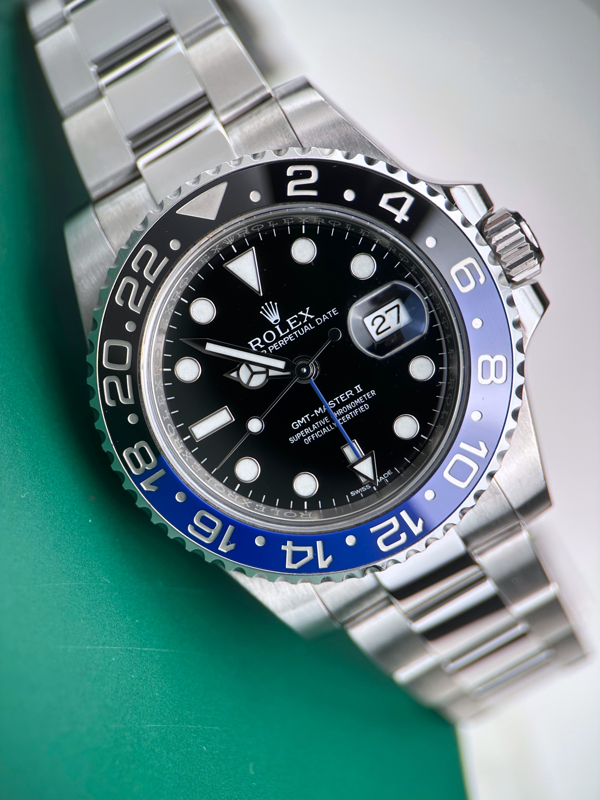 Rolex GMT Master II "Batman" 116710BLNR Fullset 2017