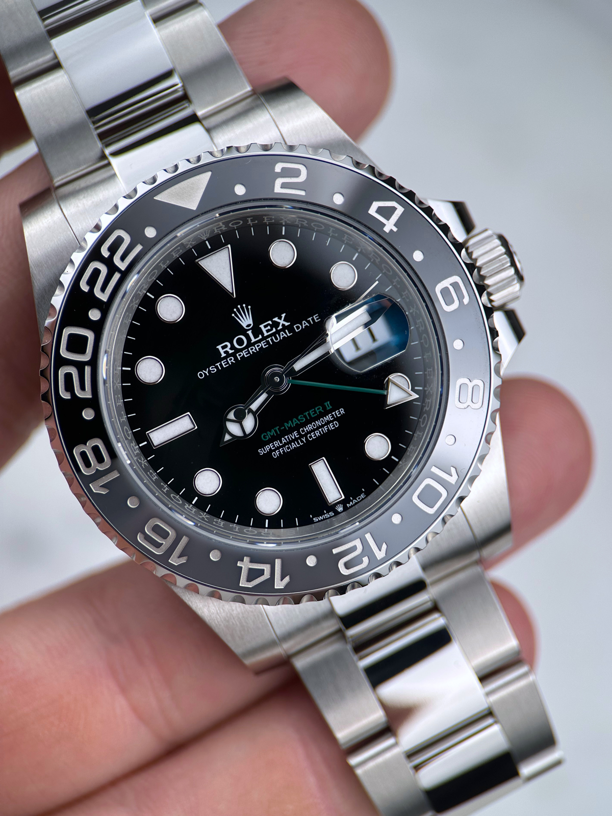 Rolex GMT Master II "Bruce Wayne" 126710GRNR Fullset 2026