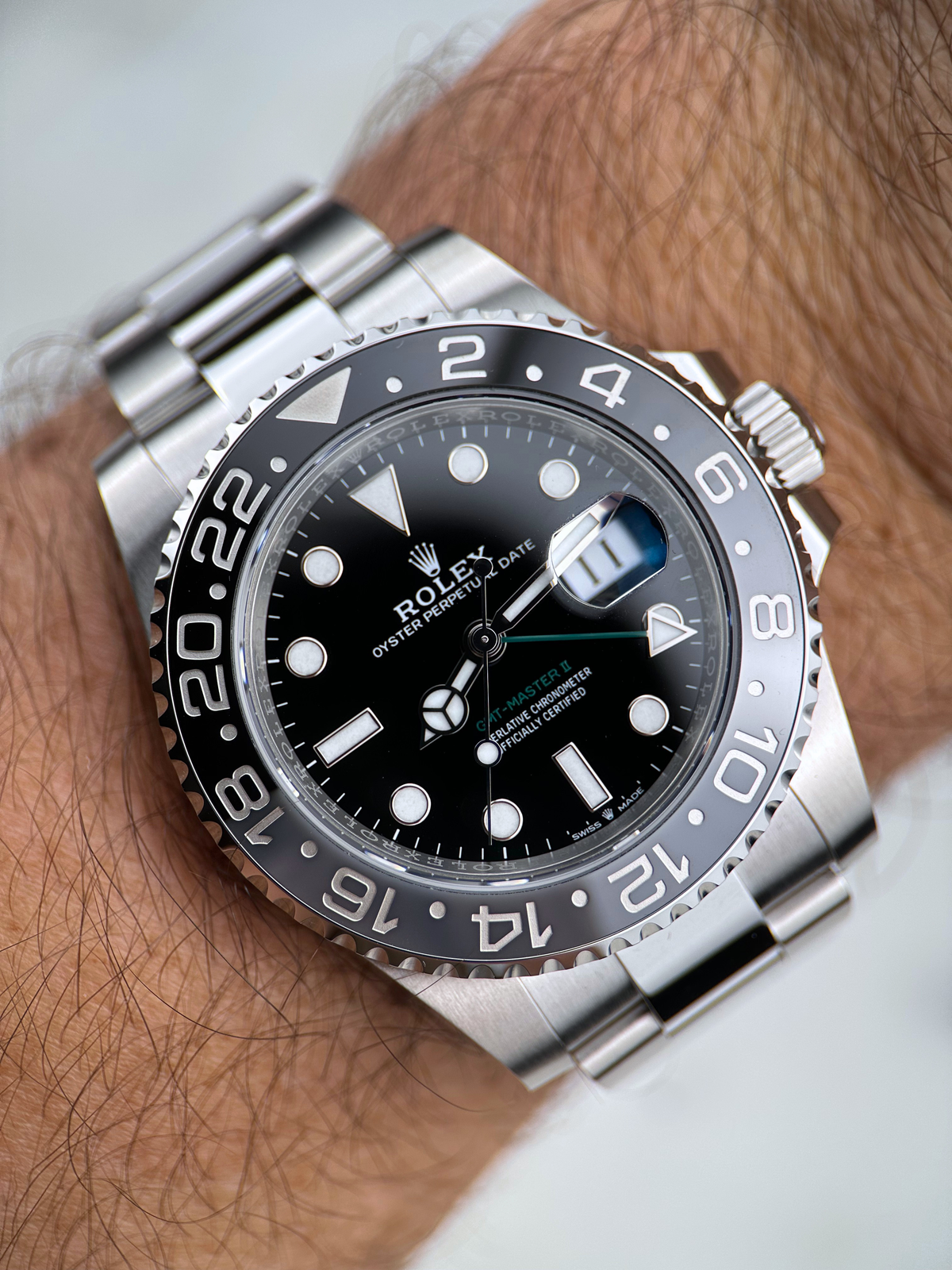 Rolex GMT Master II "Bruce Wayne" 126710GRNR Fullset 2026
