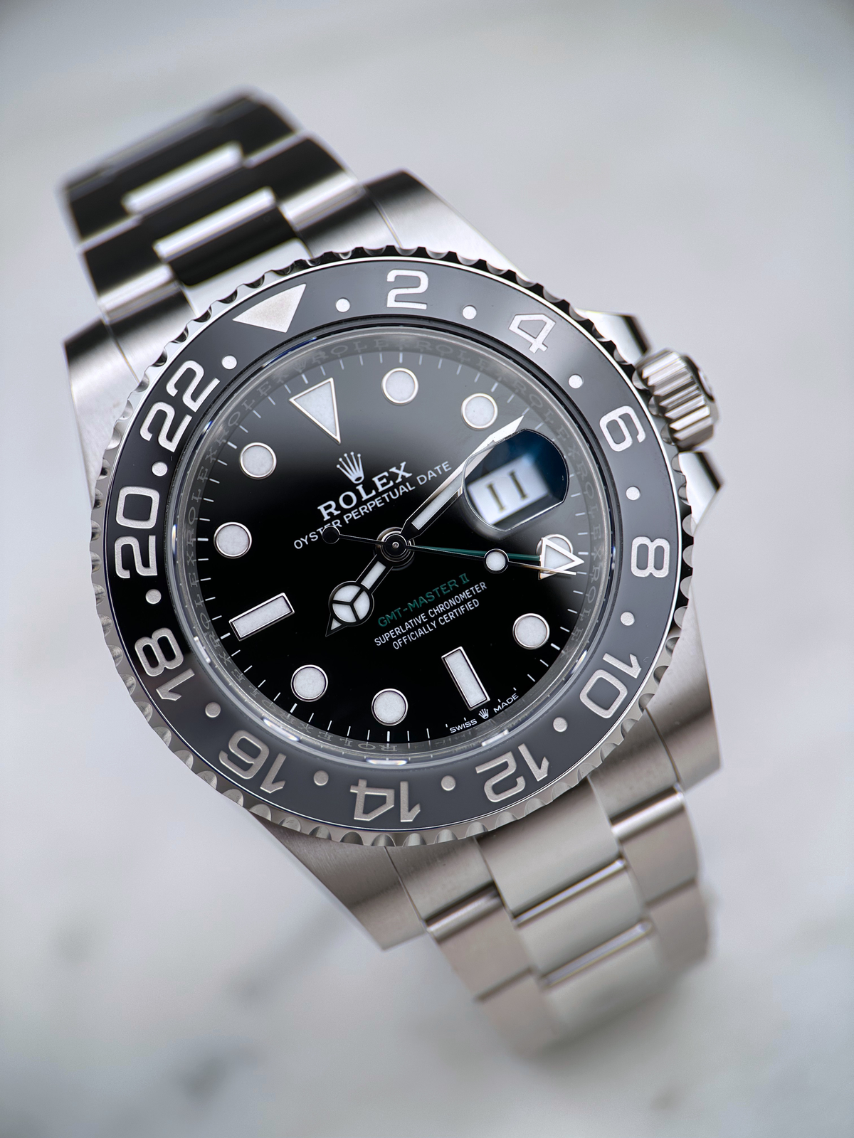Rolex GMT Master II "Bruce Wayne" 126710GRNR Fullset 2026