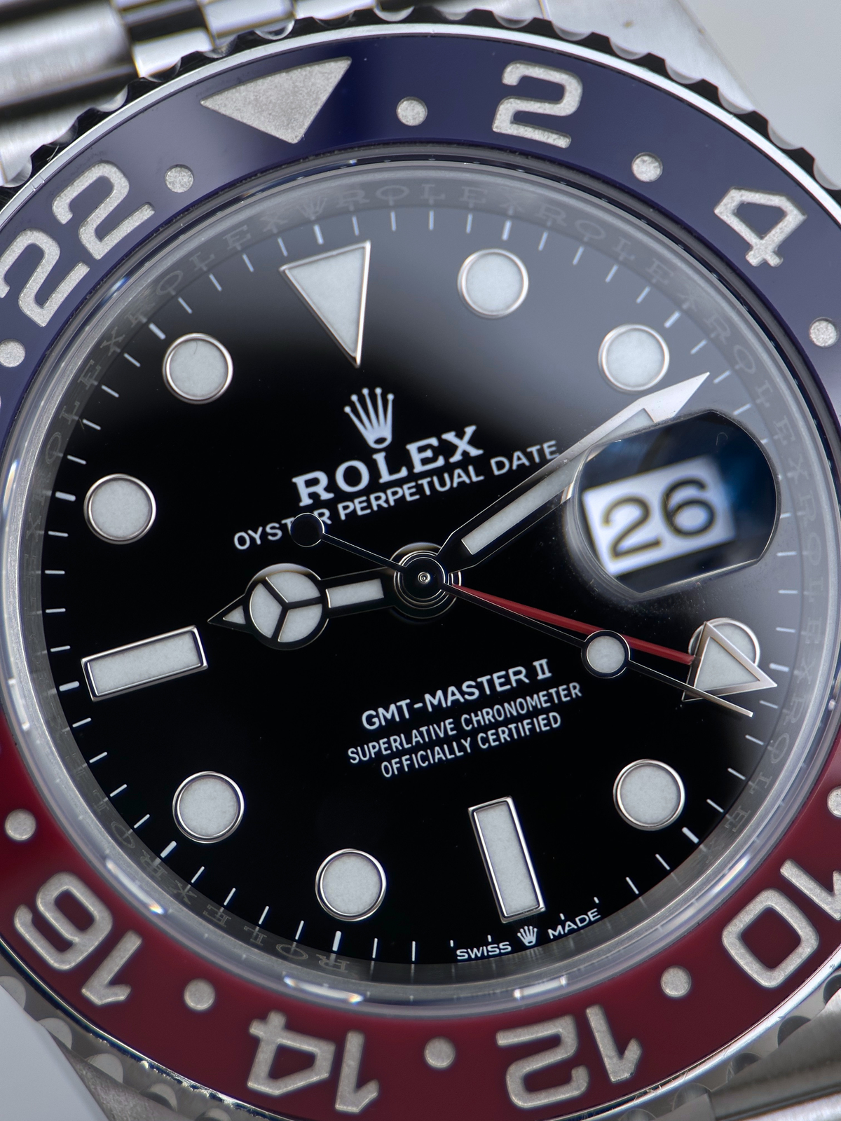 Rolex GMT Master II "Pepsi" 126170BLRO Fullset 2021