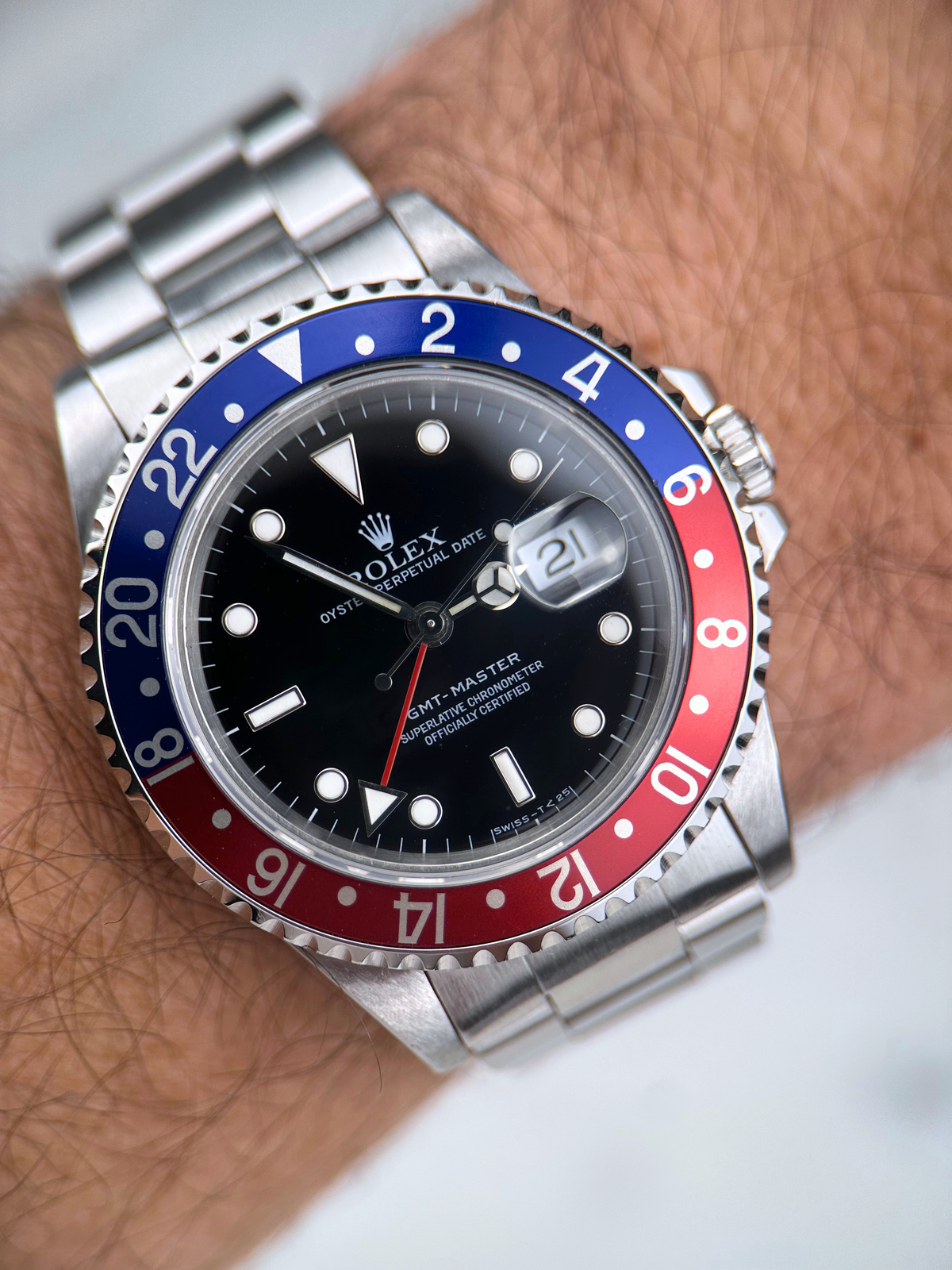 Rolex GMT Master " Pepsi" 16700 Org. Box