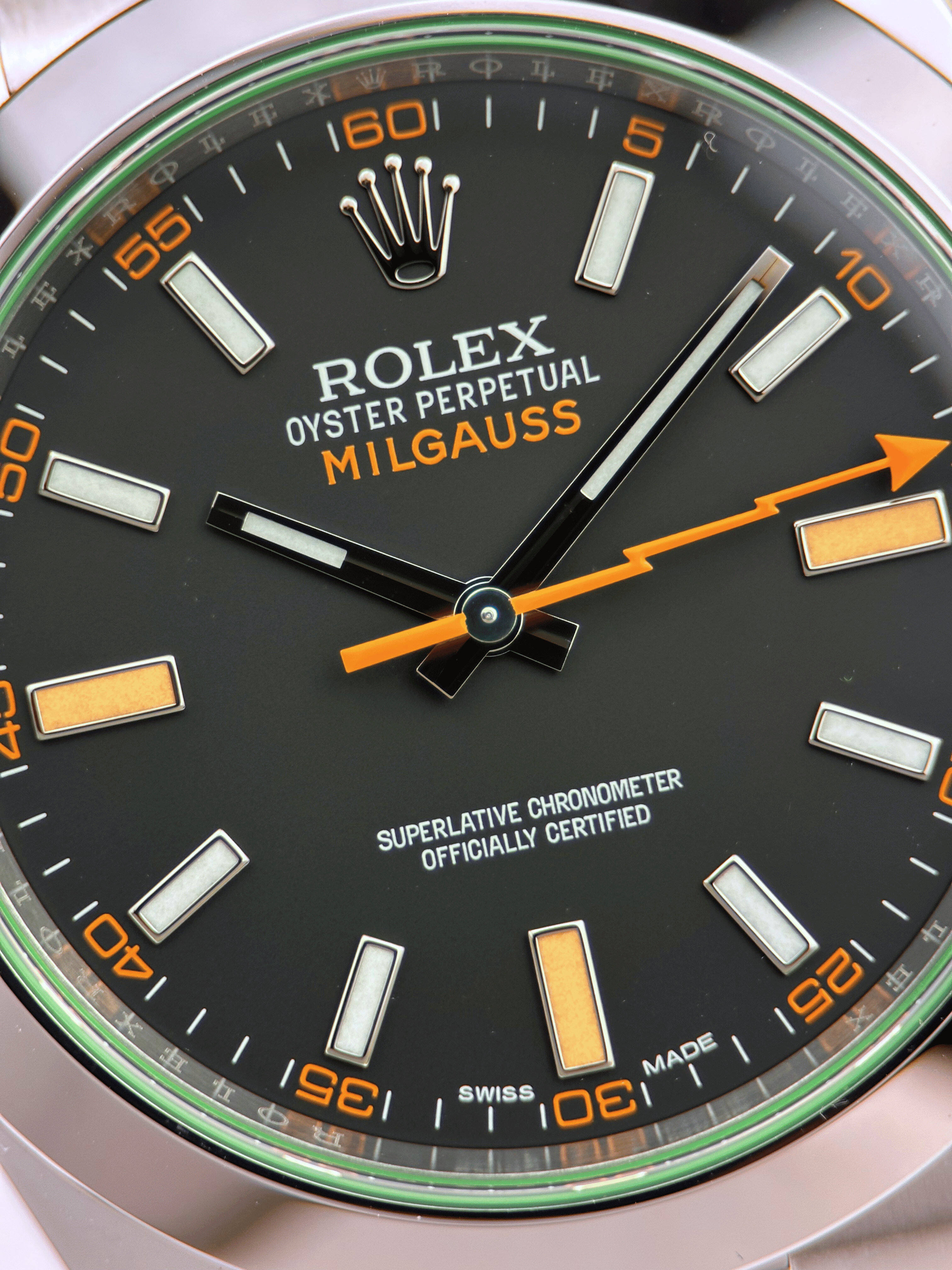 Rolex Milgauss 40mm 116400GV Fullset 2019