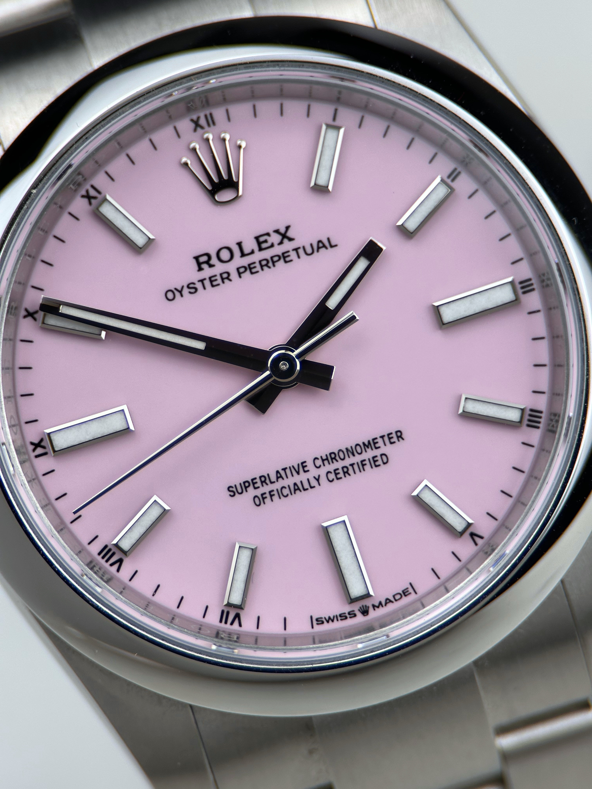 Rolex Oyster Perpetual "Candy Pink" 124200 Fullset 2025