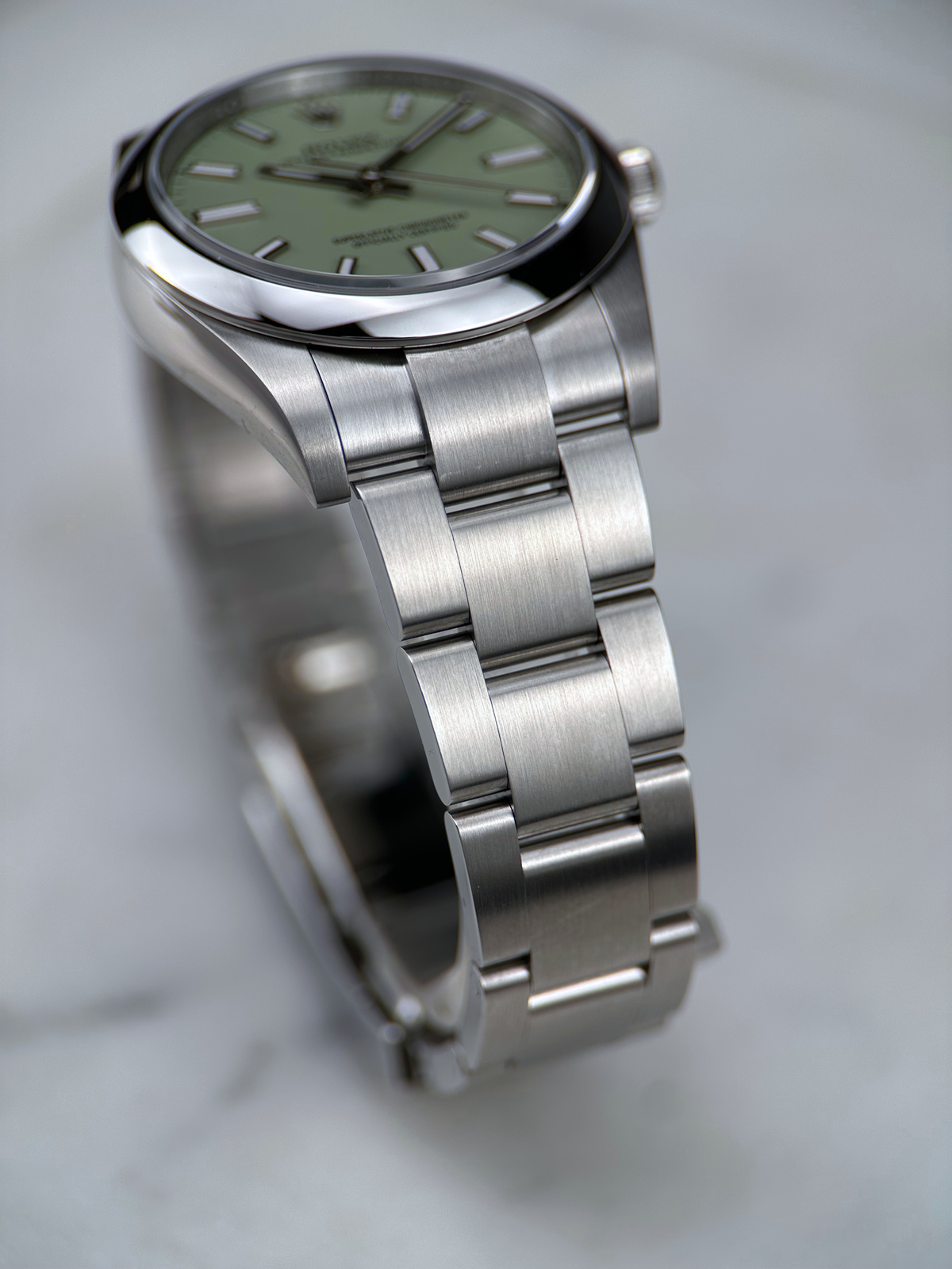 Rolex Oyster Perpetual 34mm "Pistachio" 124200 Fullset 2026