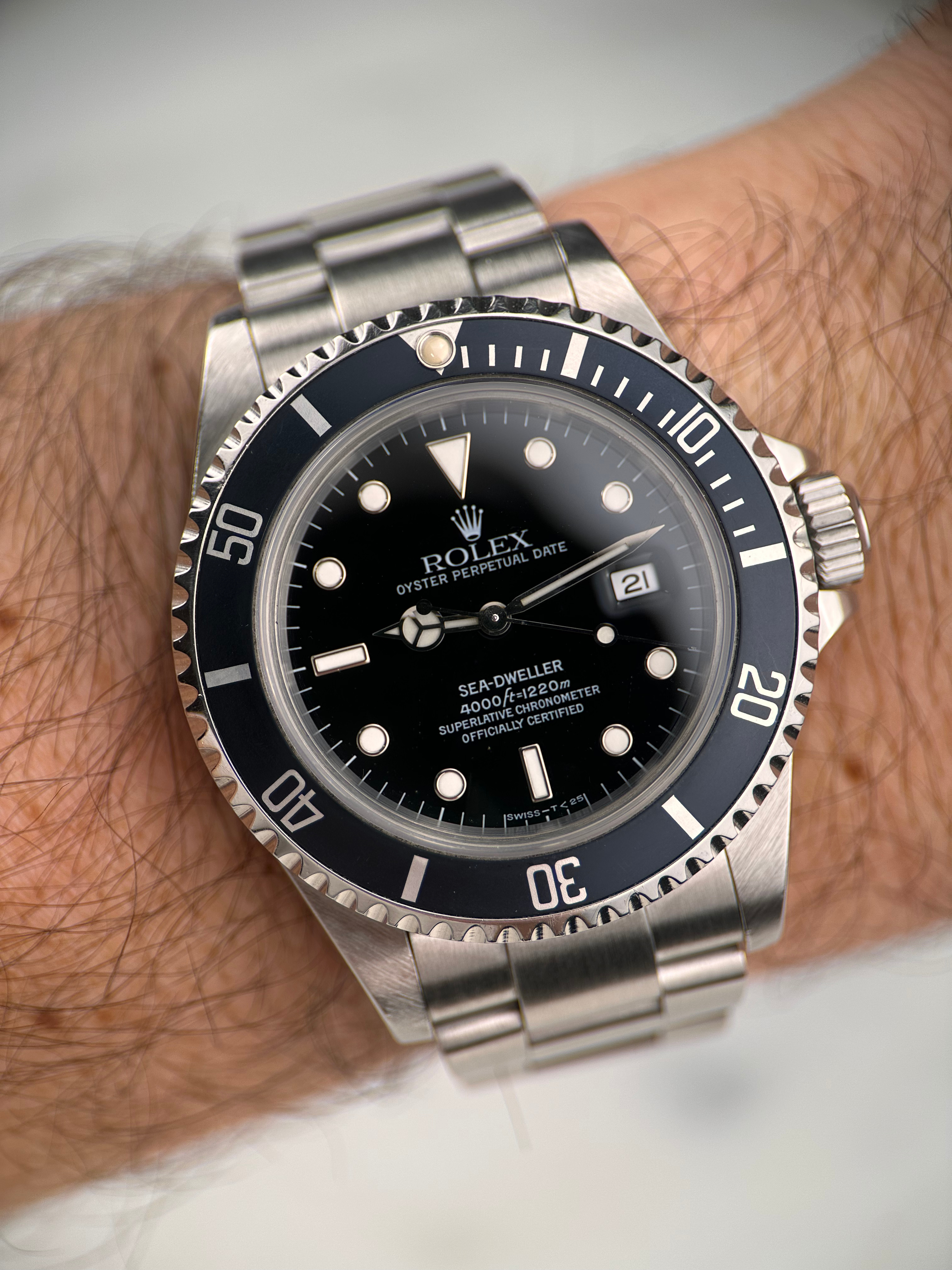 Rolex Sea Dweller 16600 S-Serie 1993