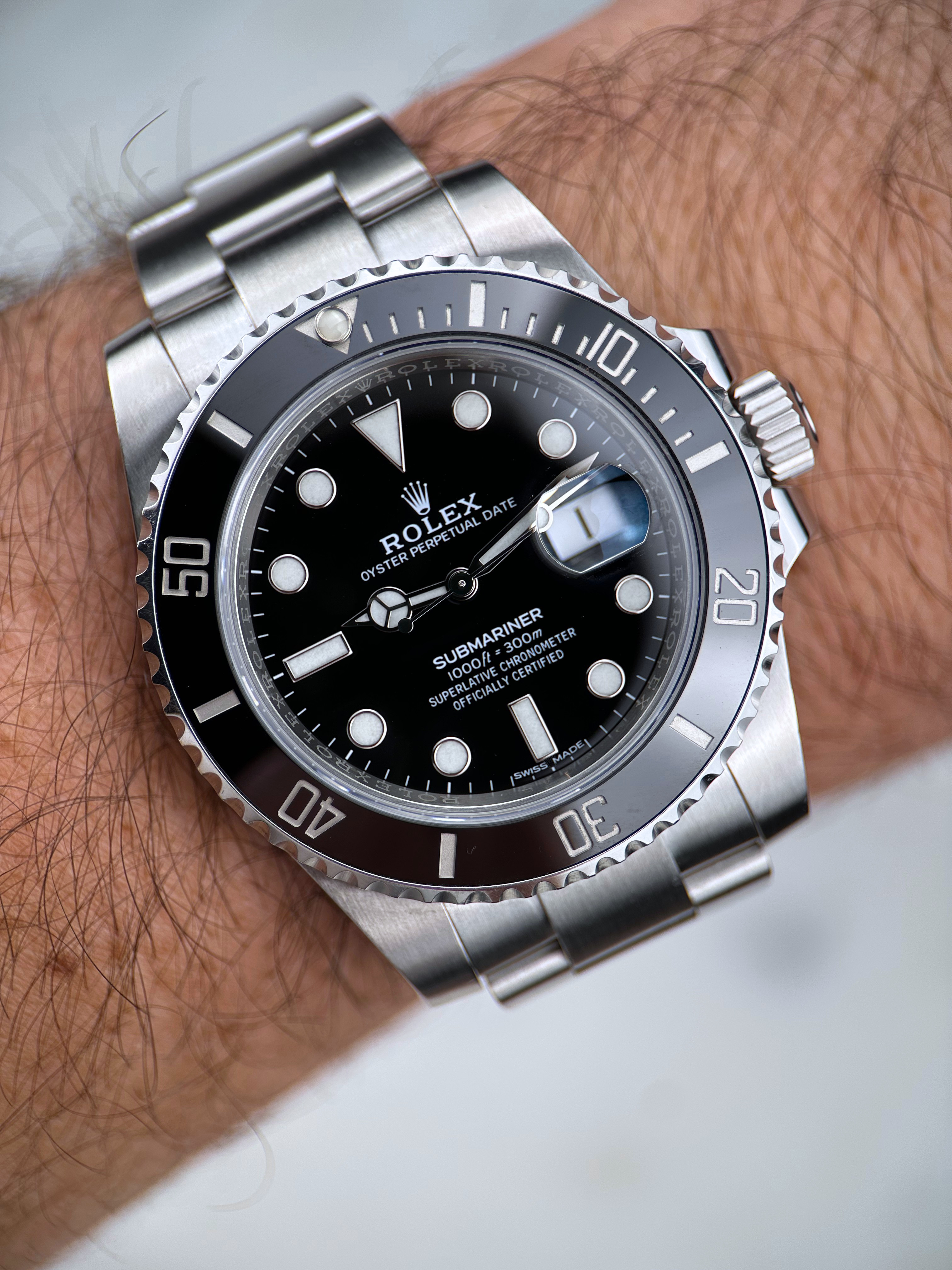 Rolex Submariner Date 40 Schwarz 116610LN Fullset 2020