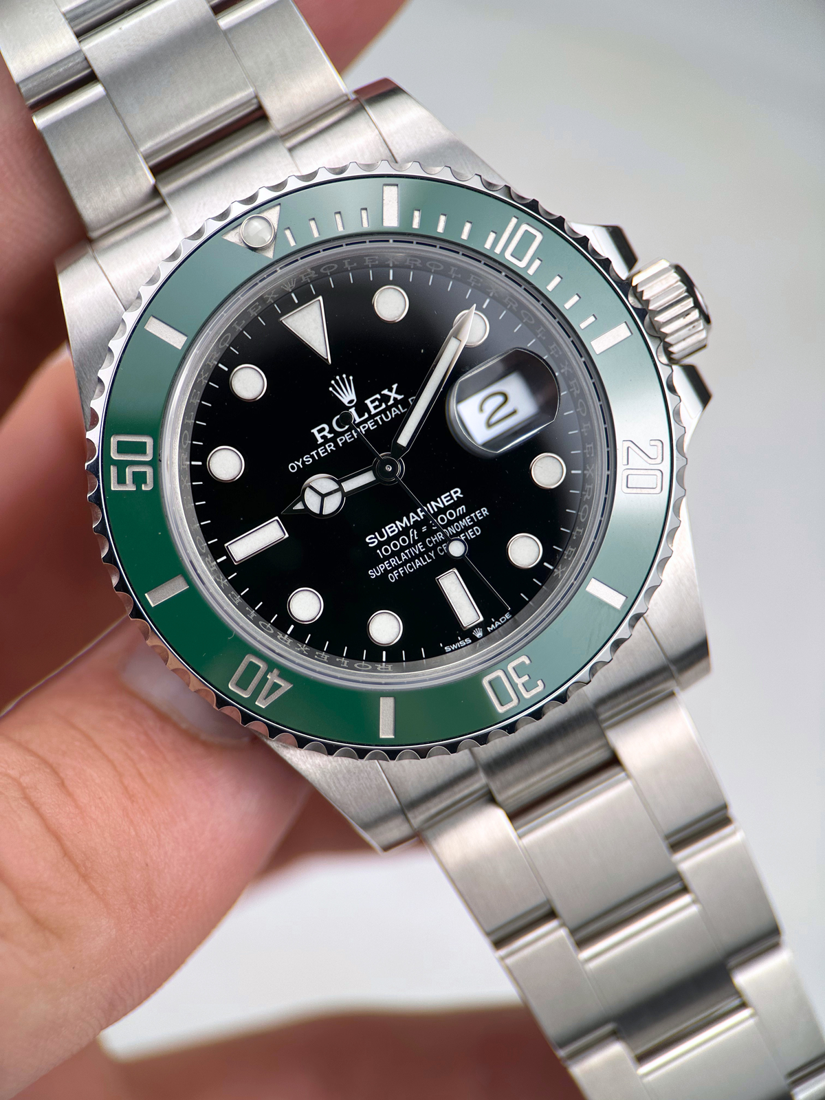 Rolex Submariner Date "Starbucks" 126610LV Fullset 2021
