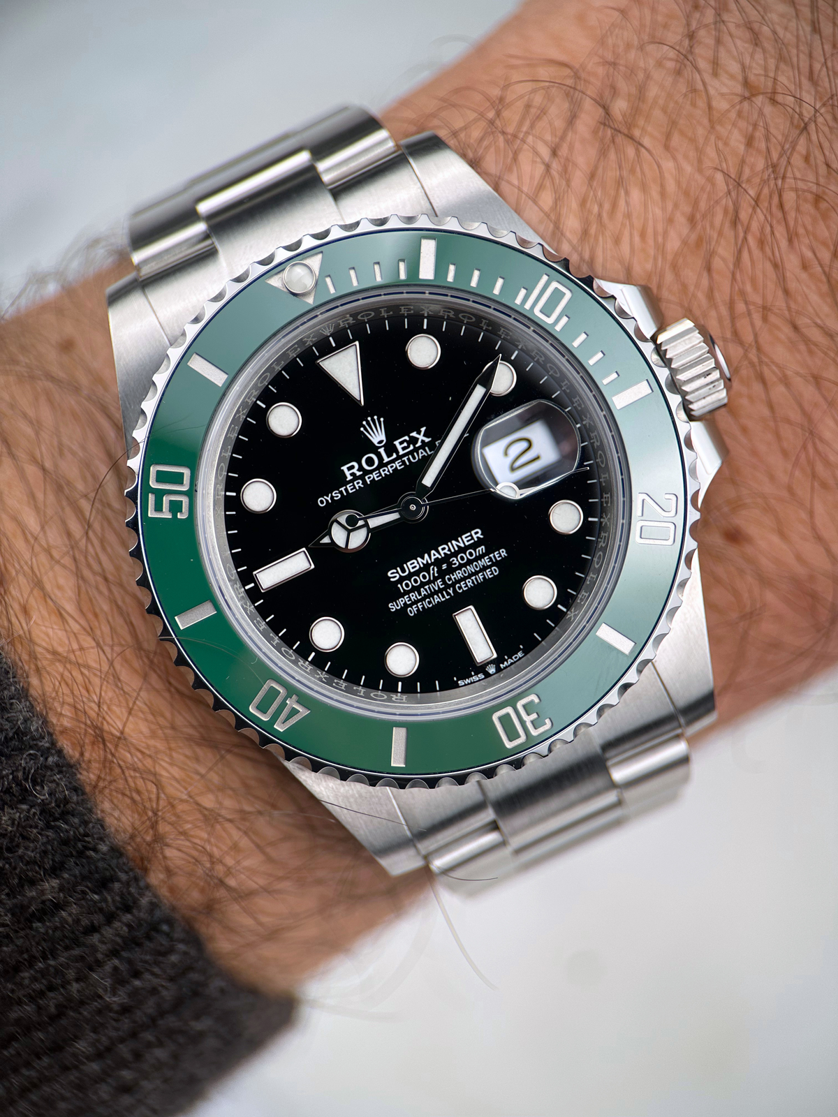 Rolex Submariner Date "Starbucks" 126610LV Fullset 2021
