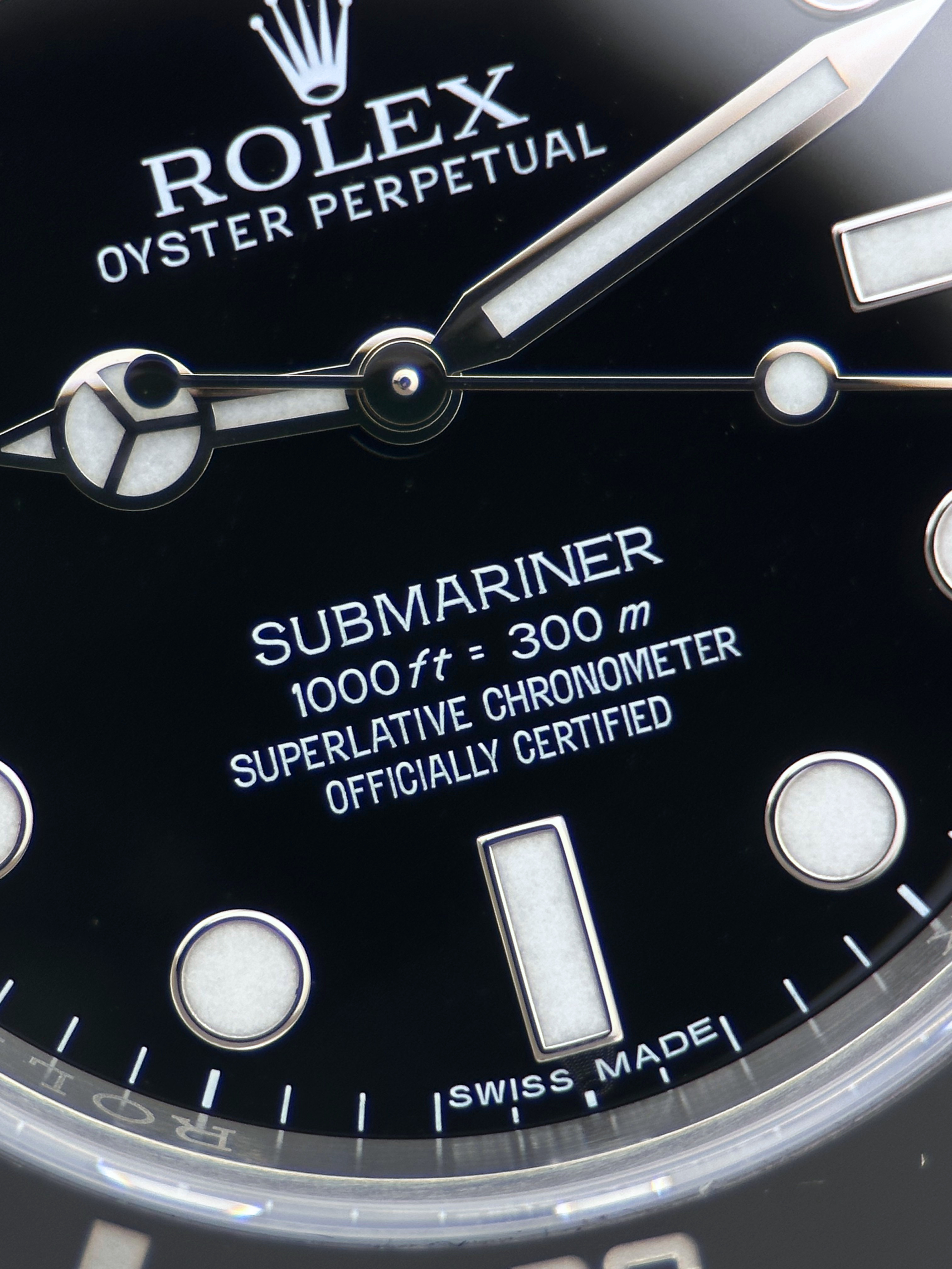Rolex Submariner No Date 114060 Fullset 2017