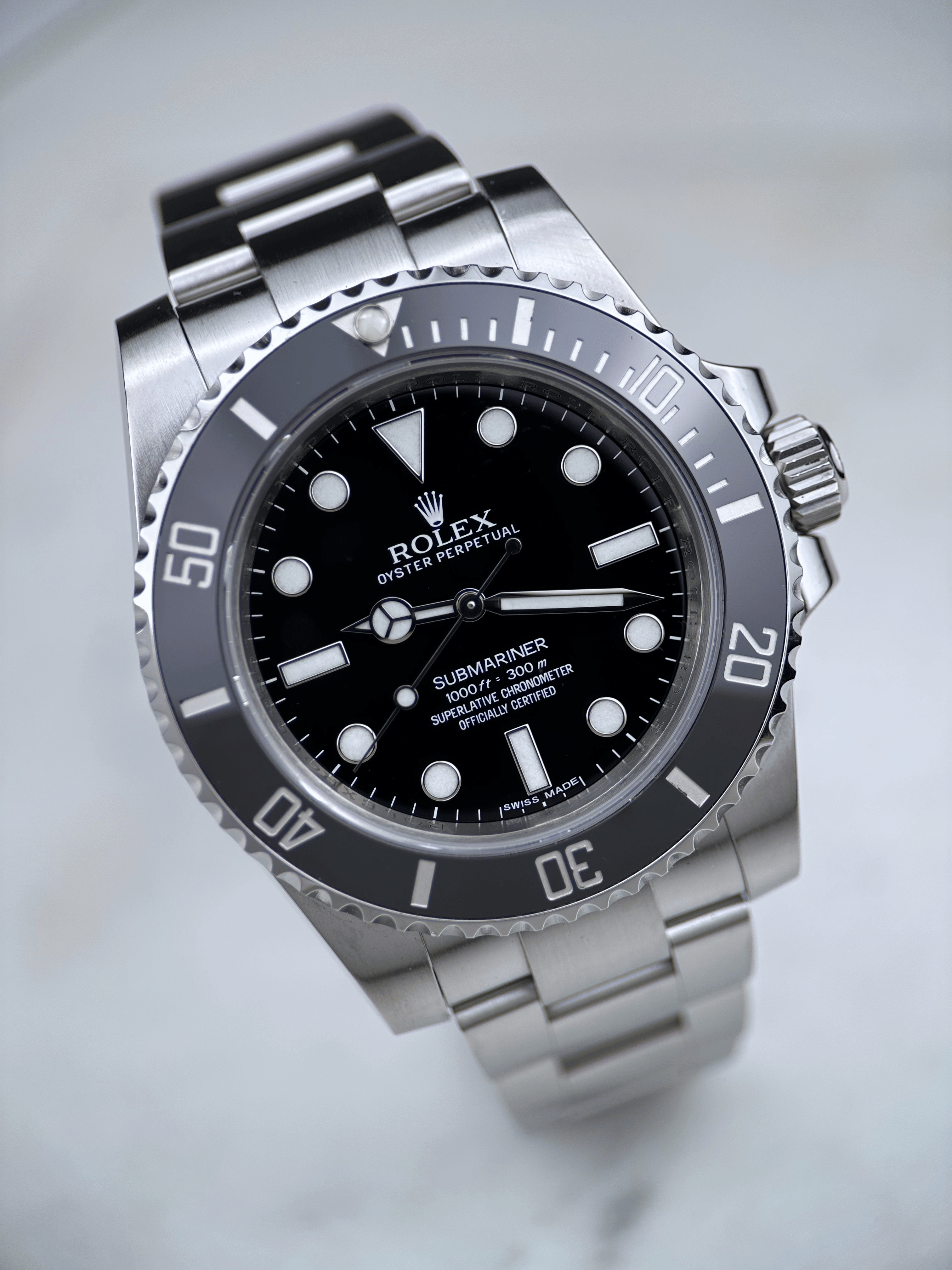 Rolex Submariner No Date 40MM 114060