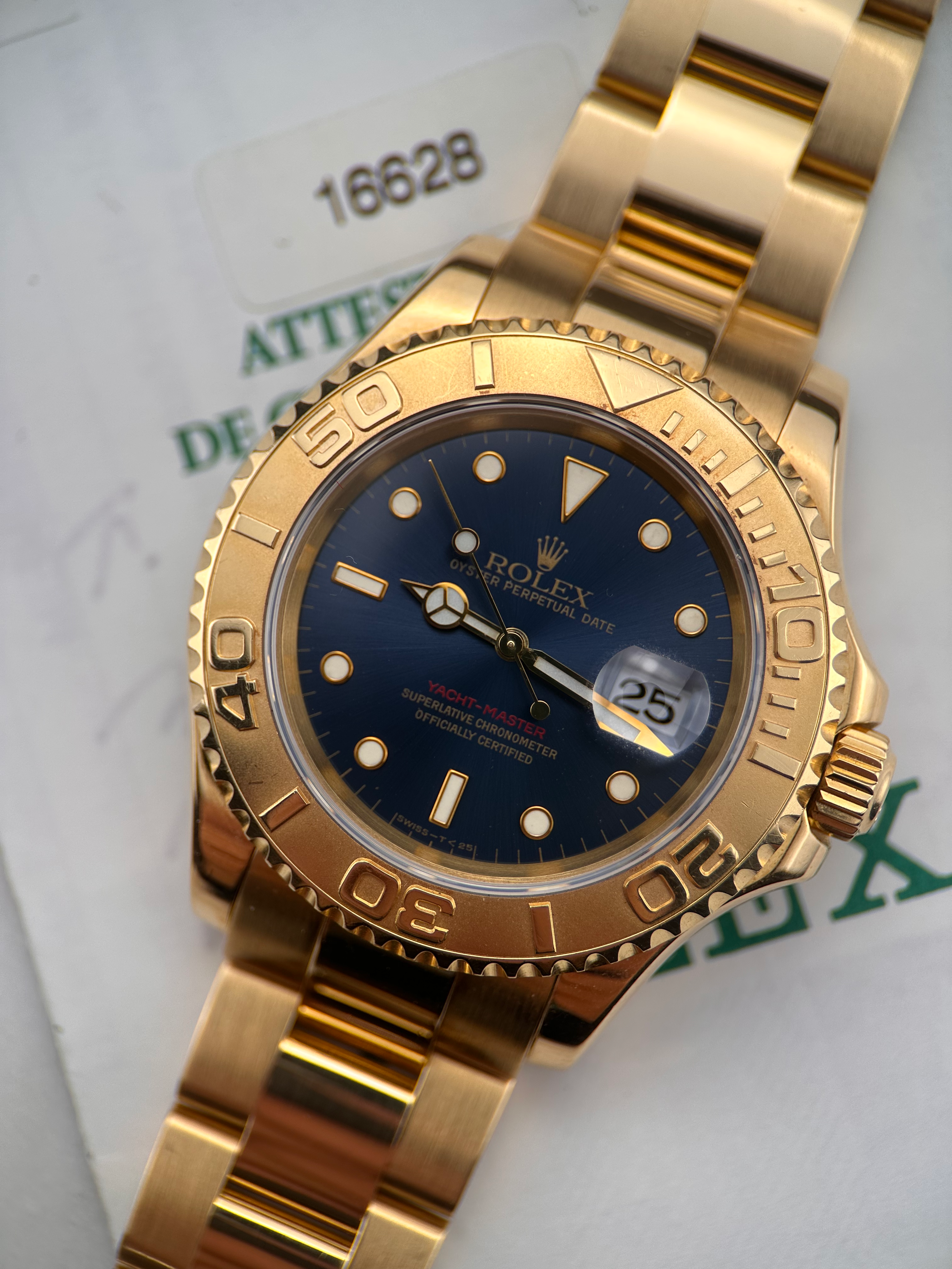 Rolex Yachtmaster 16628 Fullset 1999