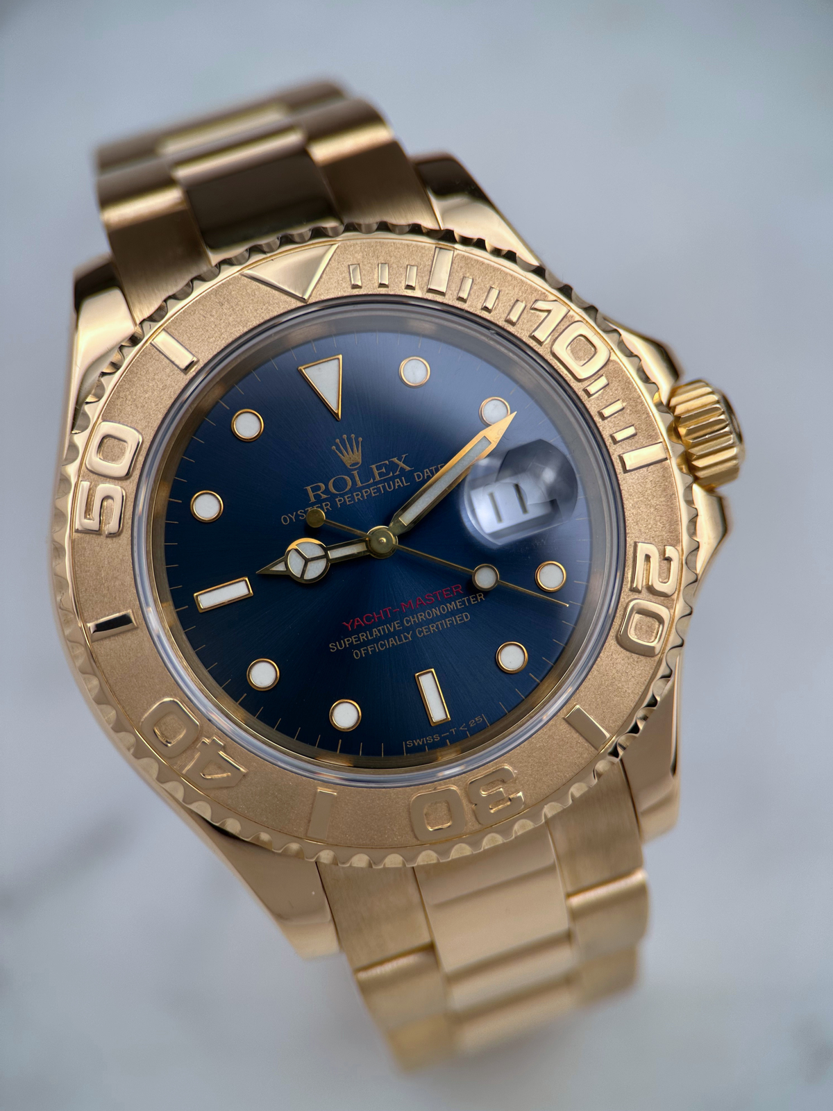 Rolex Yachtmaster 40 Blau 16628 Fullset 1999