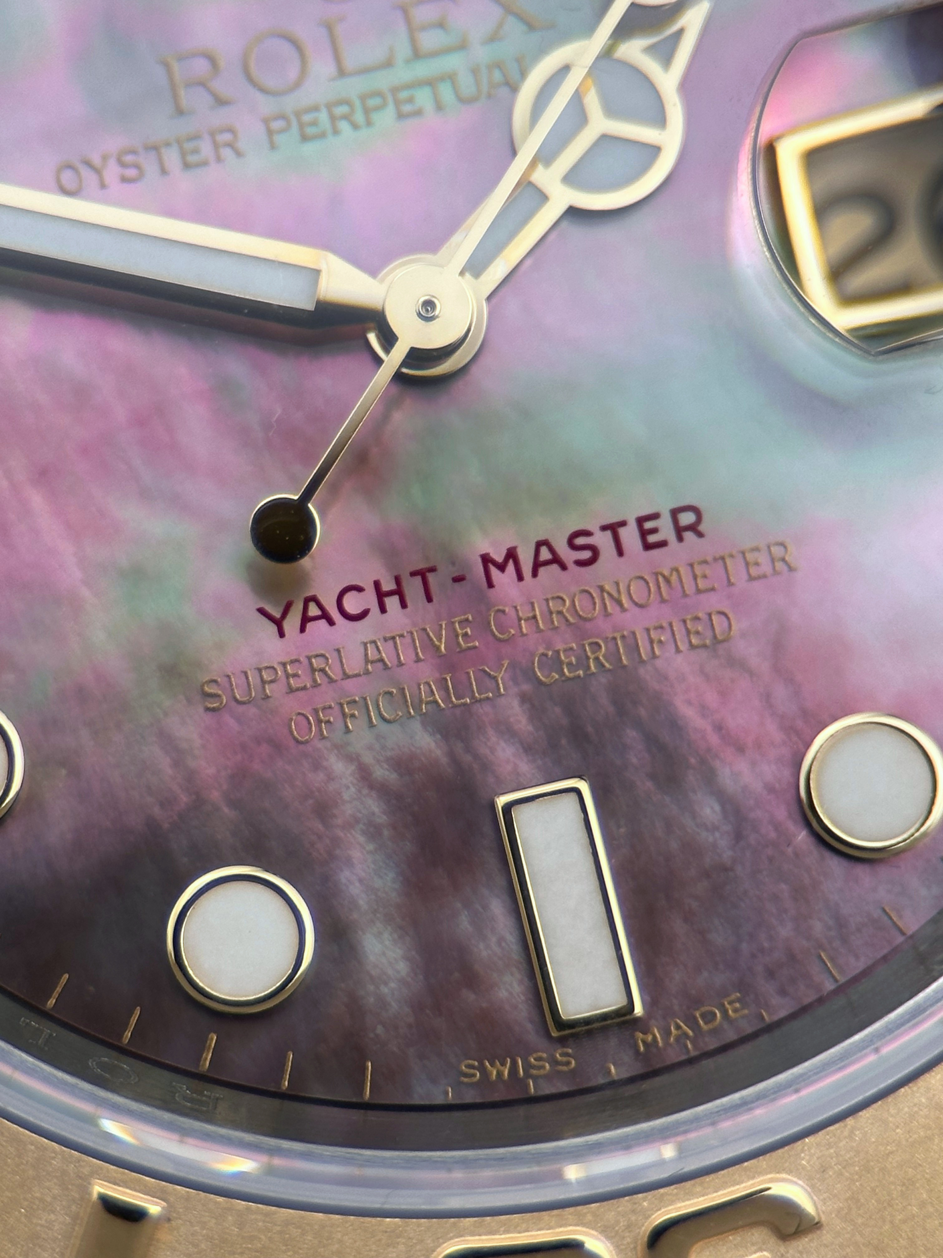 Rolex Yachtmaster I "Tahiti Perlmutt" 16623 Fullset 2013