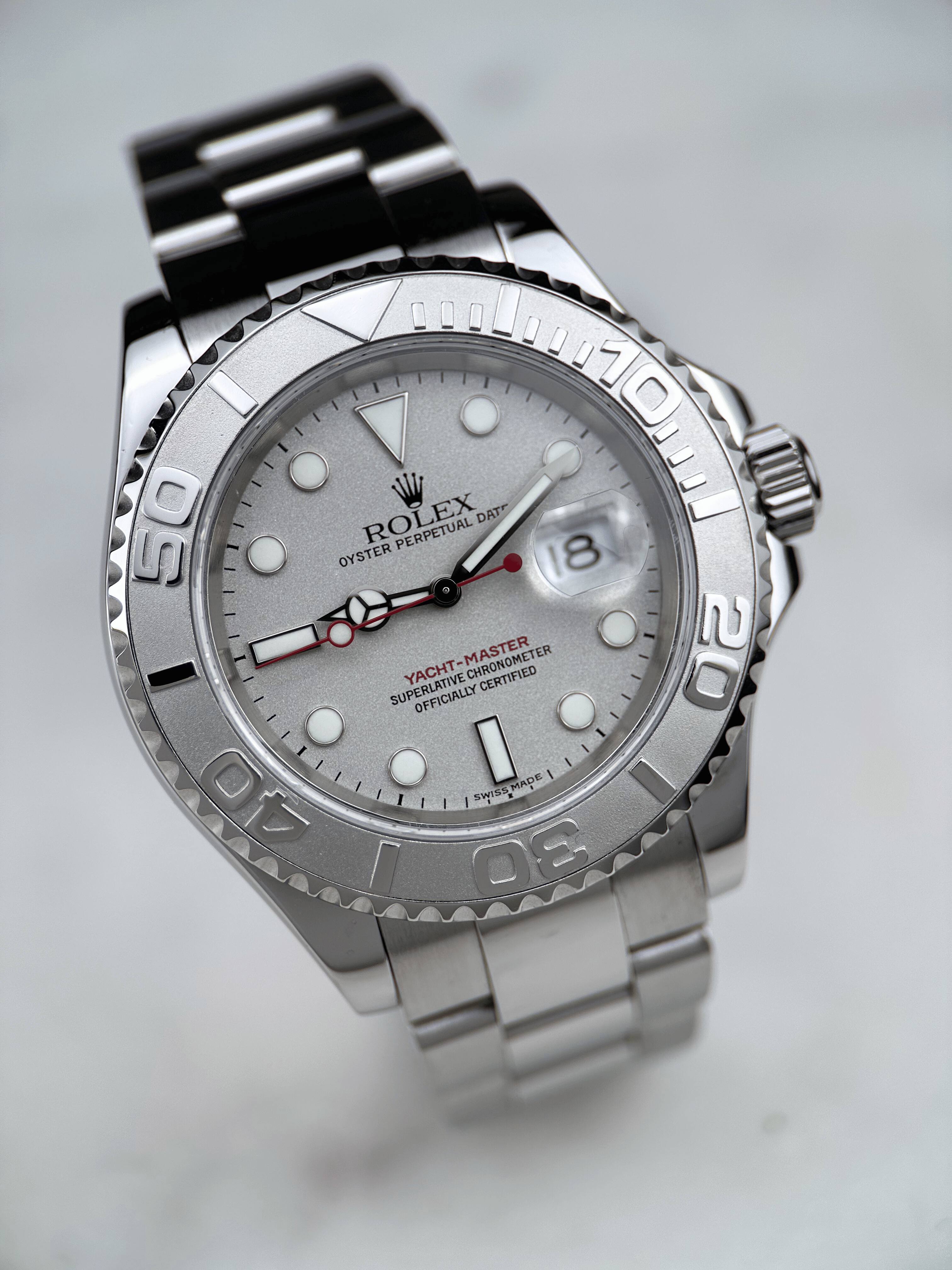 Rolex Yachtmaster 40 Platin 16622 Y-Serie 2002