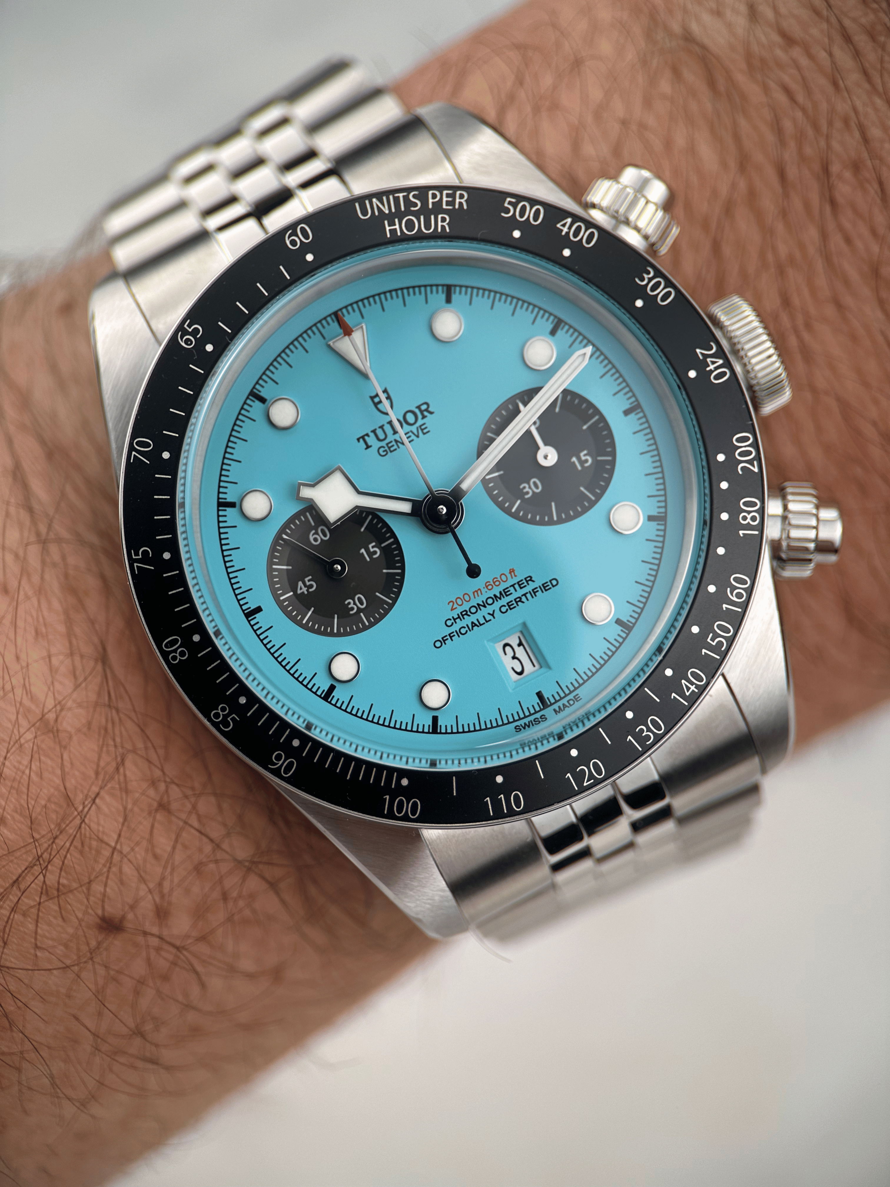 Tudor Black Bay Chrono "Blue Flamingo" 79360N Fullset 2026