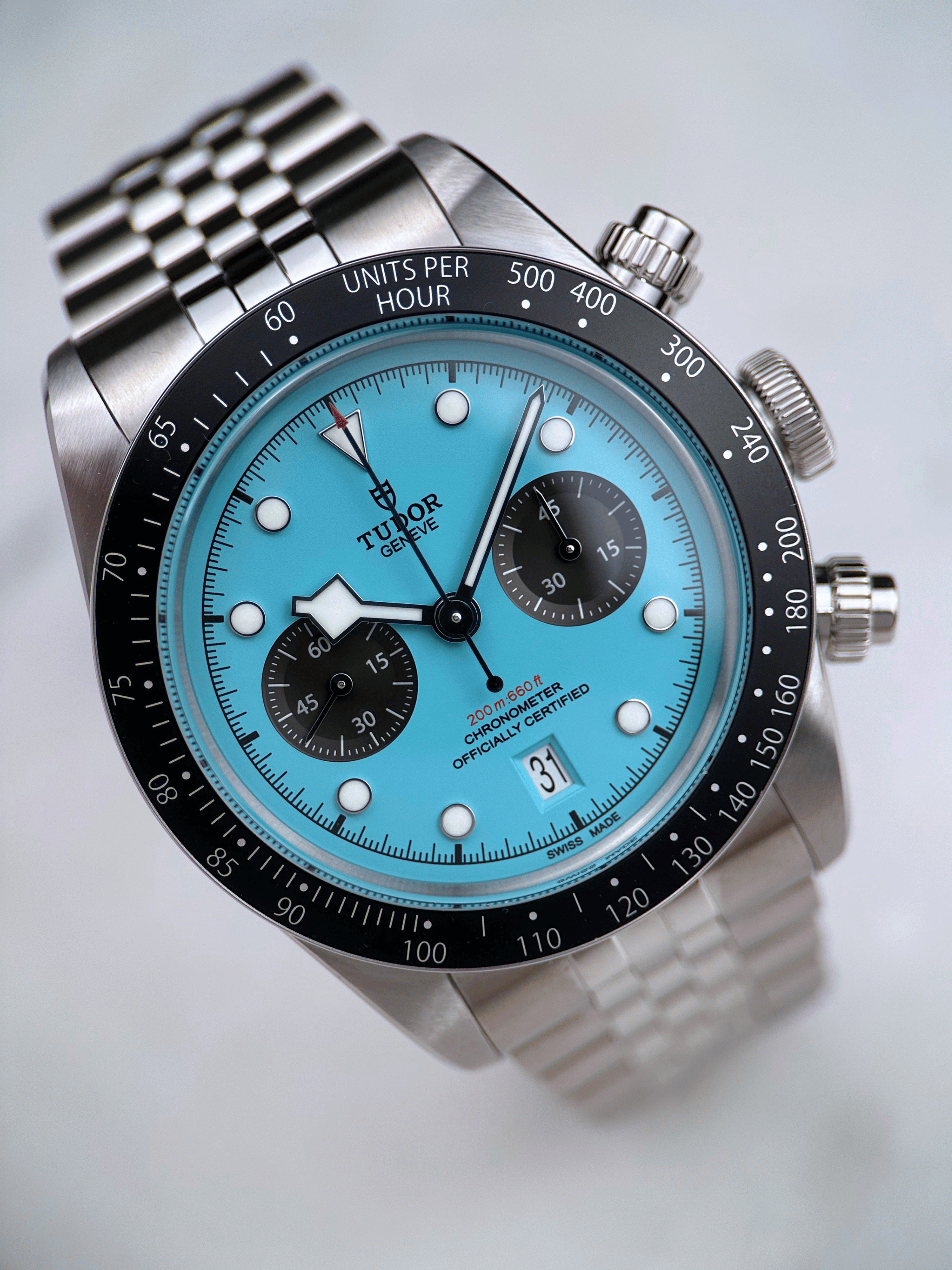 Tudor Black Bay Chrono "Blue Flamingo" 79360N Fullset 2026