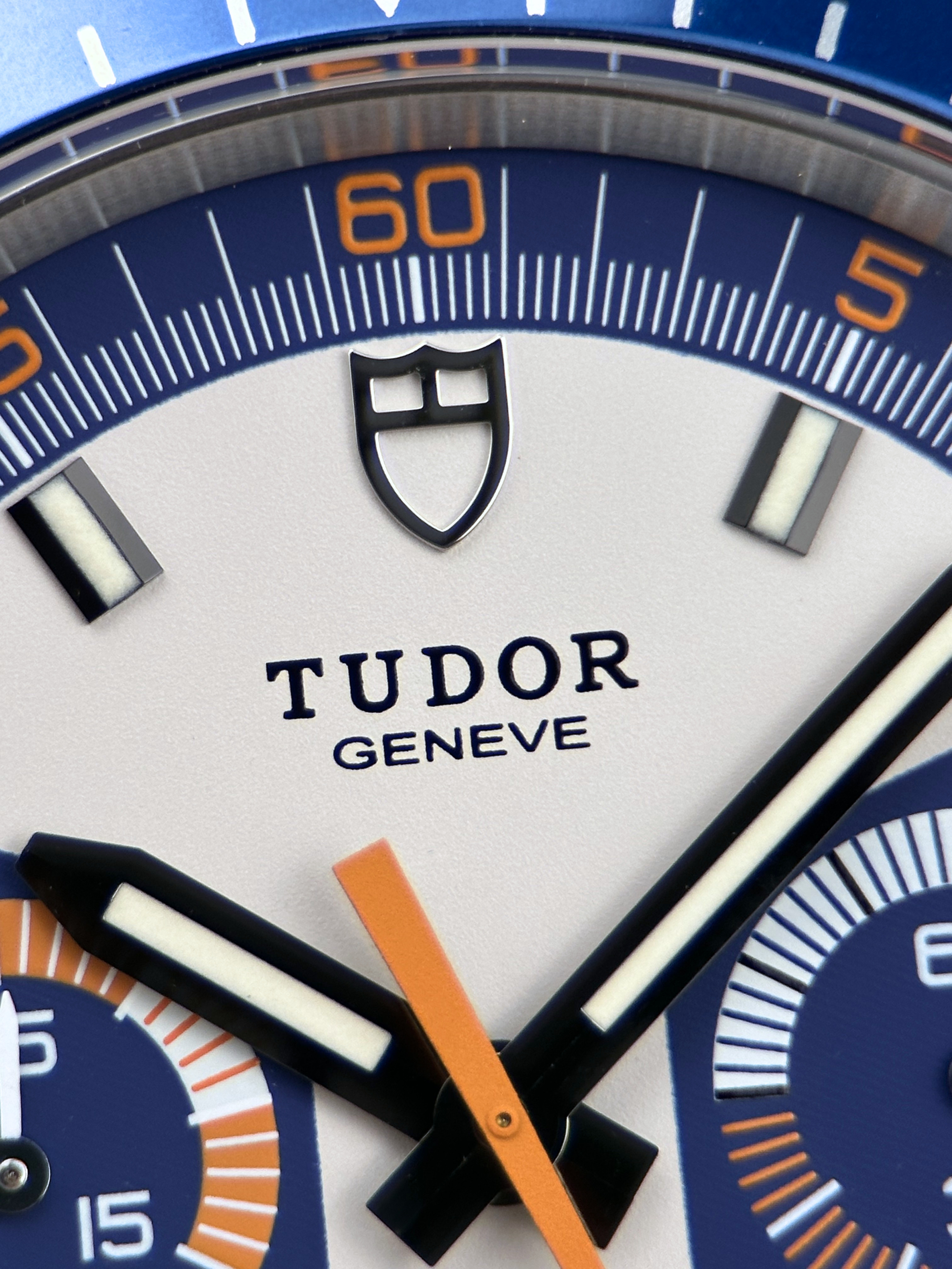 Tudor Heritage Chrono Blue 70330B Fullset 2014