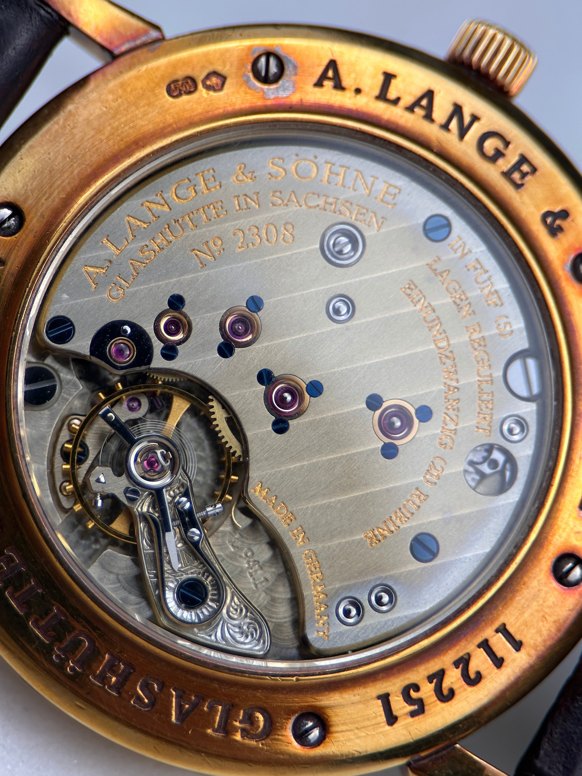A. Lange und Söhne 1815 206.021 Fullset 1996