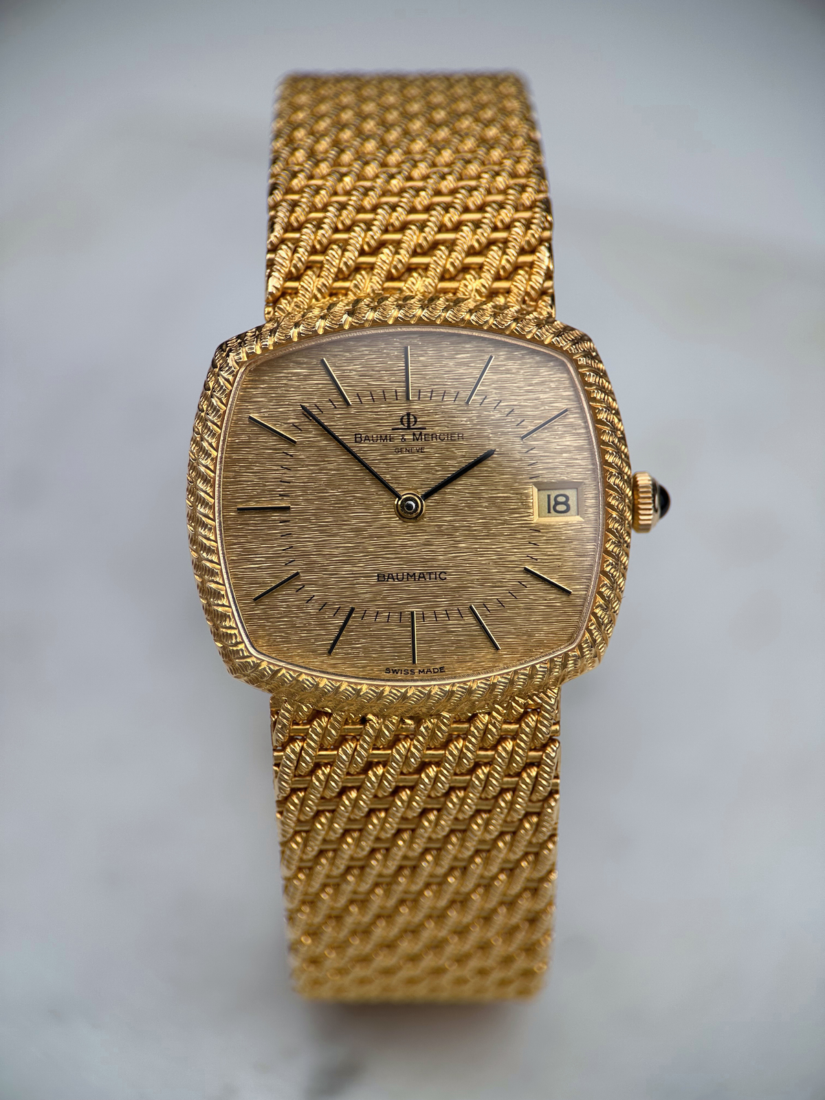 Baume Mercier Baumatic 37069 18K Gelbgold