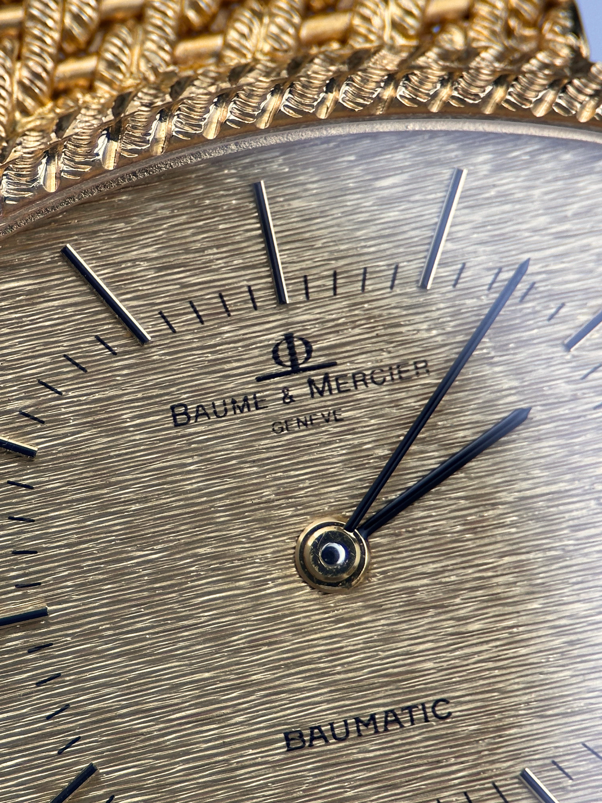 Baume Mercier Baumatic 37069 18K Gelbgold