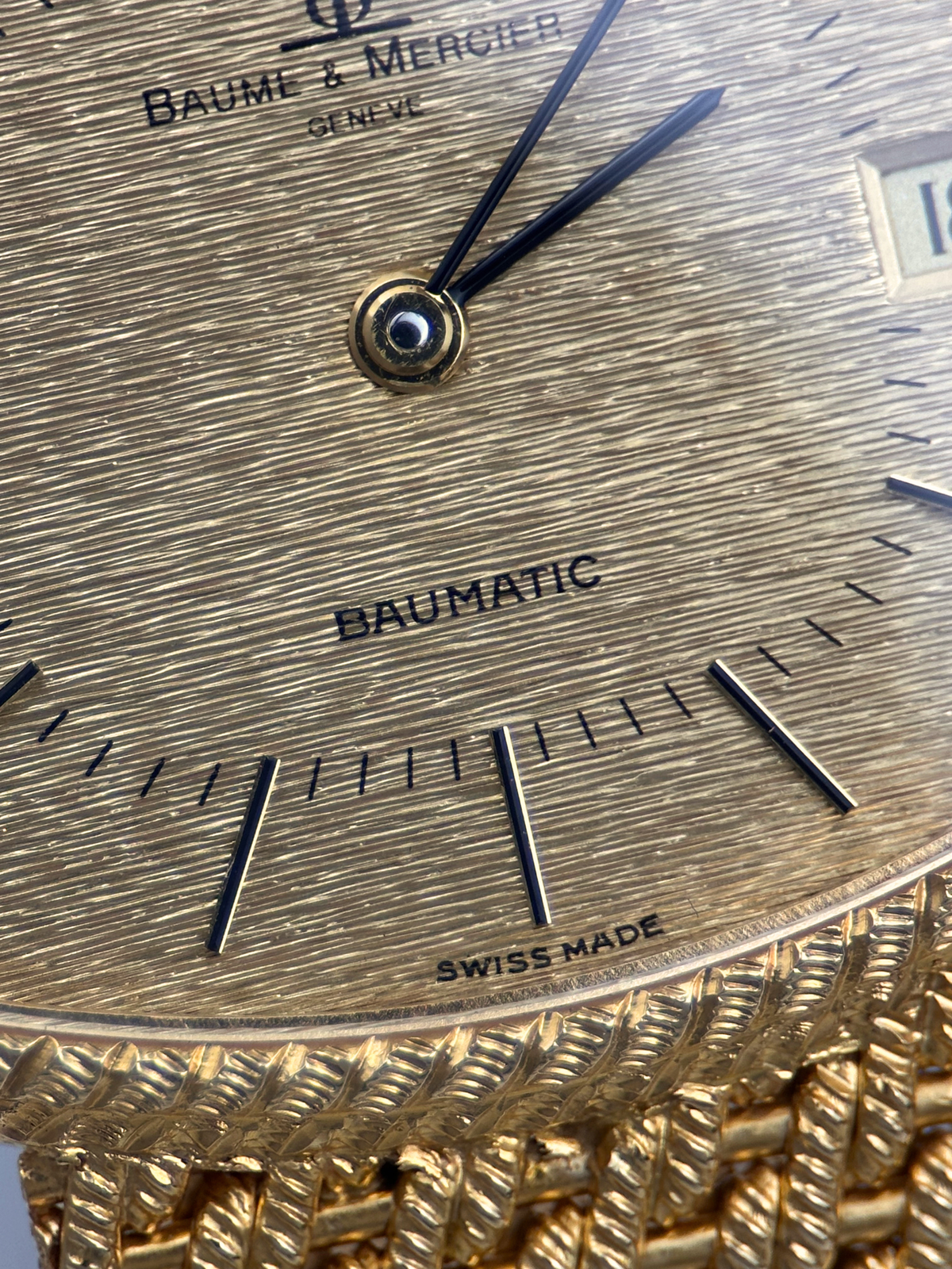 Baume Mercier Baumatic 37069 18K Gelbgold