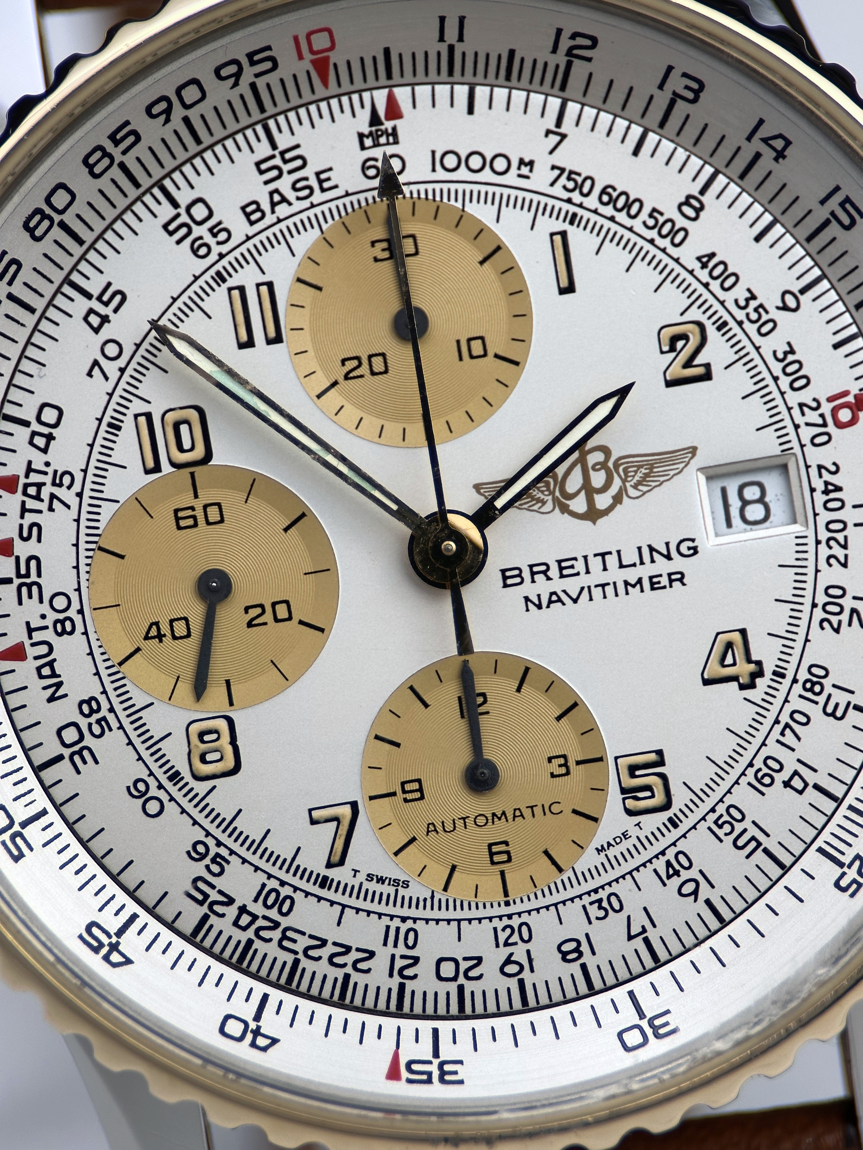 Breilting Navitimer Old Navitimer Weiß B13019 Automatik