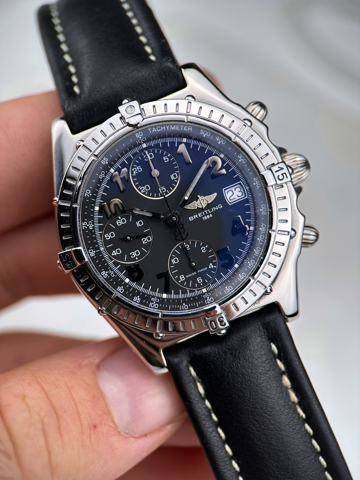 Breitling Chronomat 39mm Schwarz A13050