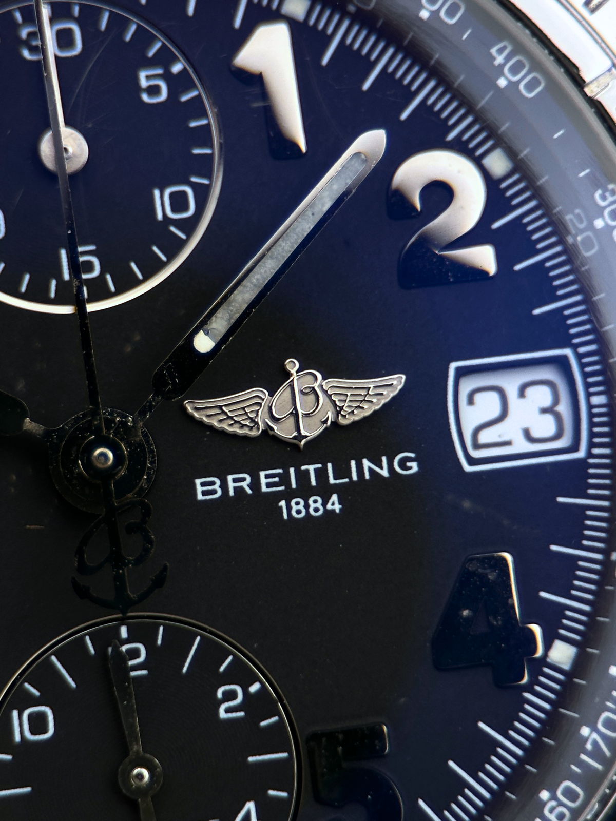Breitling Chronomat 39mm Schwarz A13050